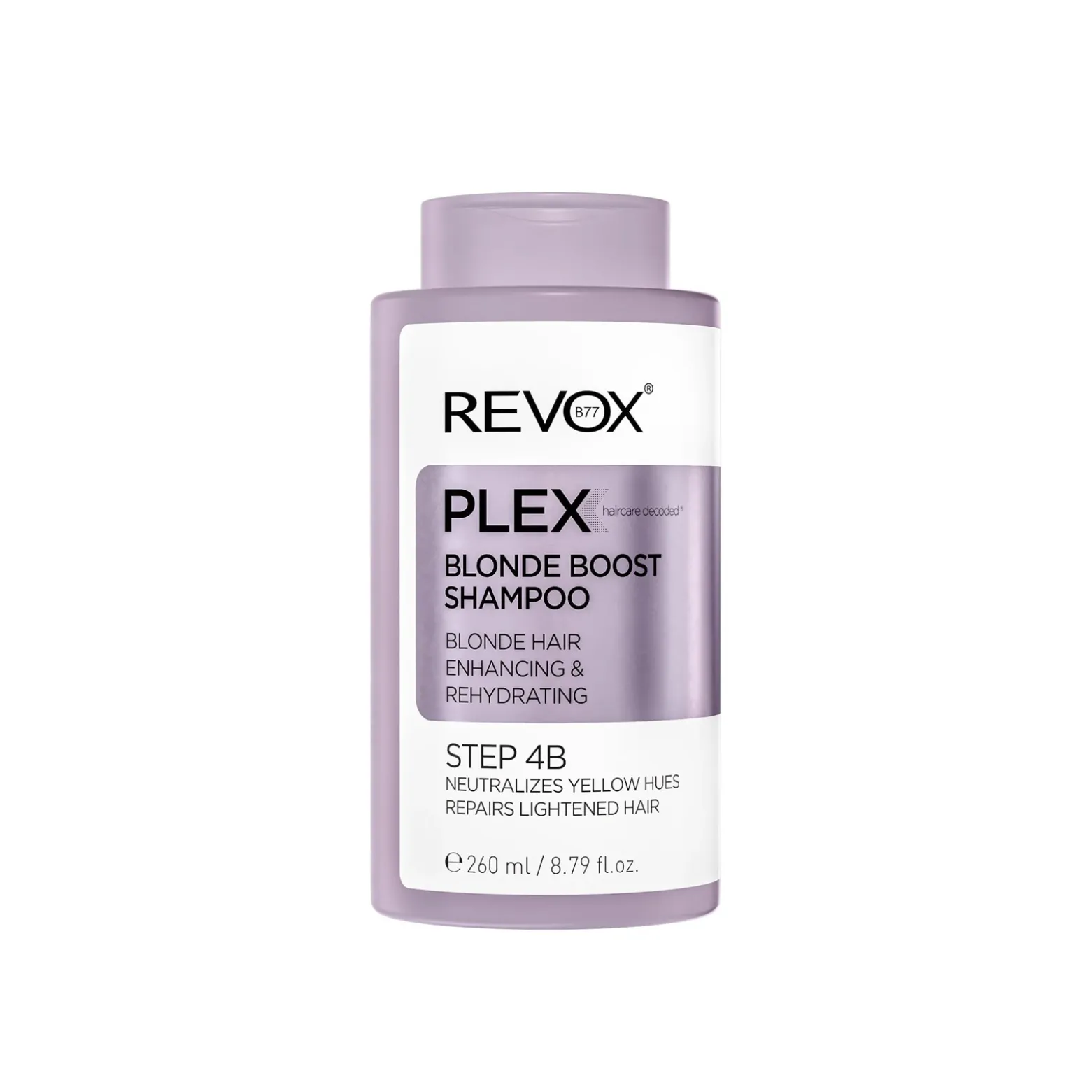 Revox B77 Plex Blonde Boost Shampoo Step 4B 260ml (8.79 fl oz)
