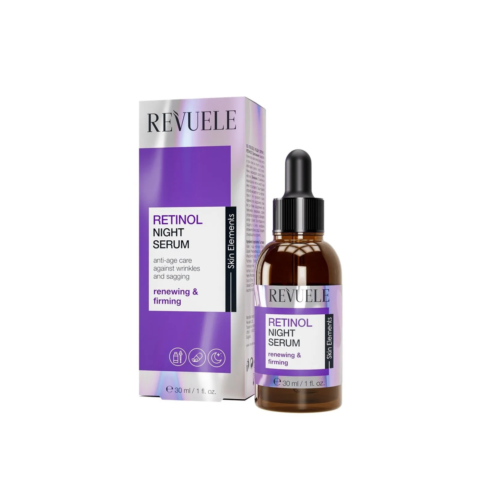 Revuele Skin Elements Retinol Night Serum 30ml (1floz)
