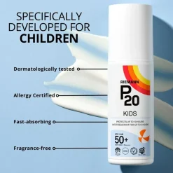 Riemann P20 Kids Sunscreen SPF50+ 200ml (6.76floz)