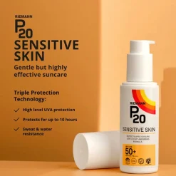 Riemann P20 Sensitive Skin Sunscreen SPF50+ 200ml (6.76floz)