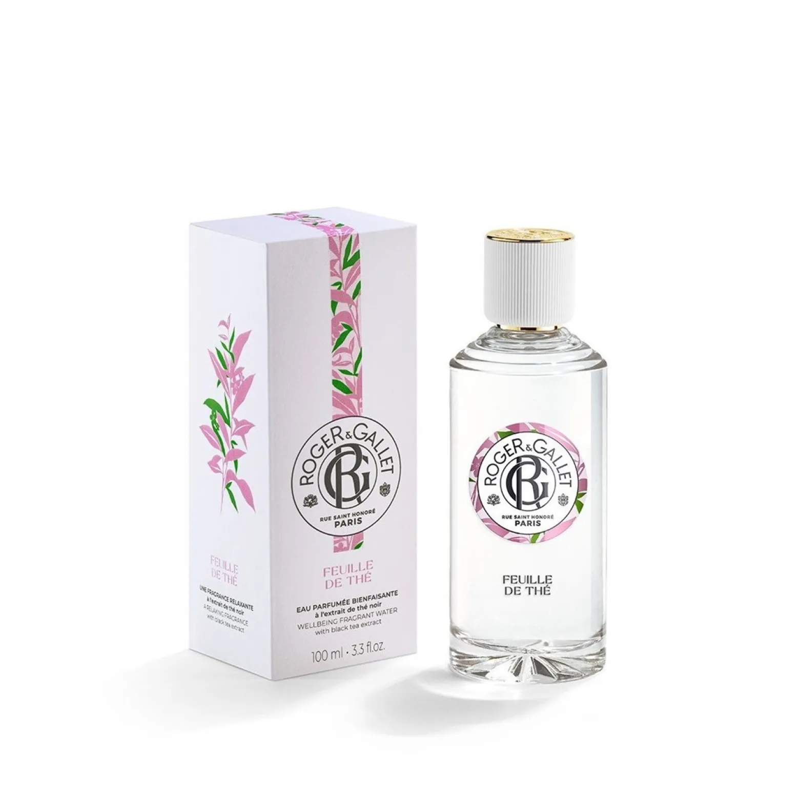Roger&Gallet Feuille de Thé Wellbeing Fragrant Water 100ml (3.3 fl oz)