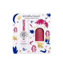 Roger&Gallet Gingembre Rouge Wellbeing Fragrant Water + Scented Candle Set