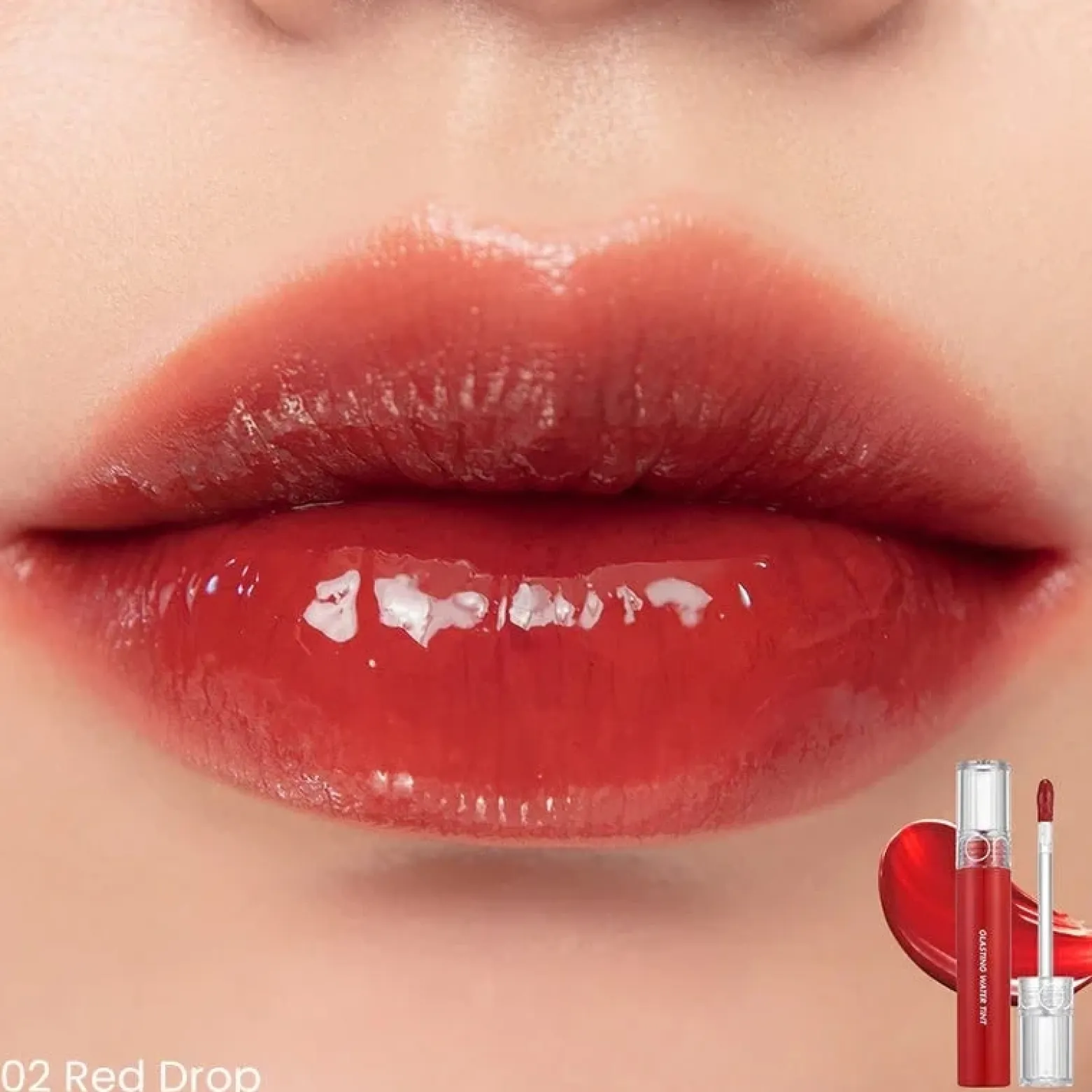 Romand Glasting Water Tint 02 Red Drop 4g (0.14oz)