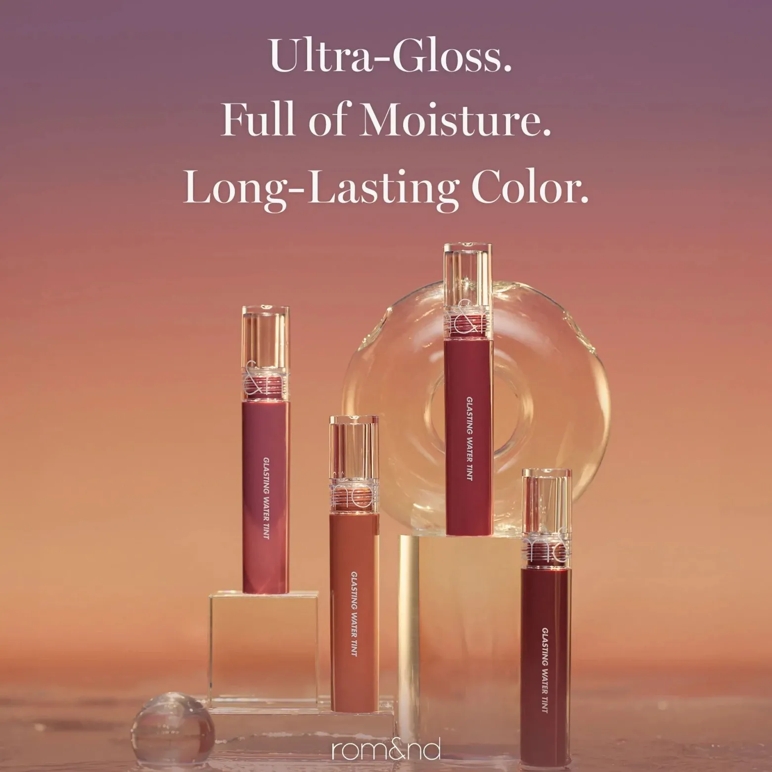 Romand Glasting Water Tint 08 Rose Stream 4g (0.14oz)