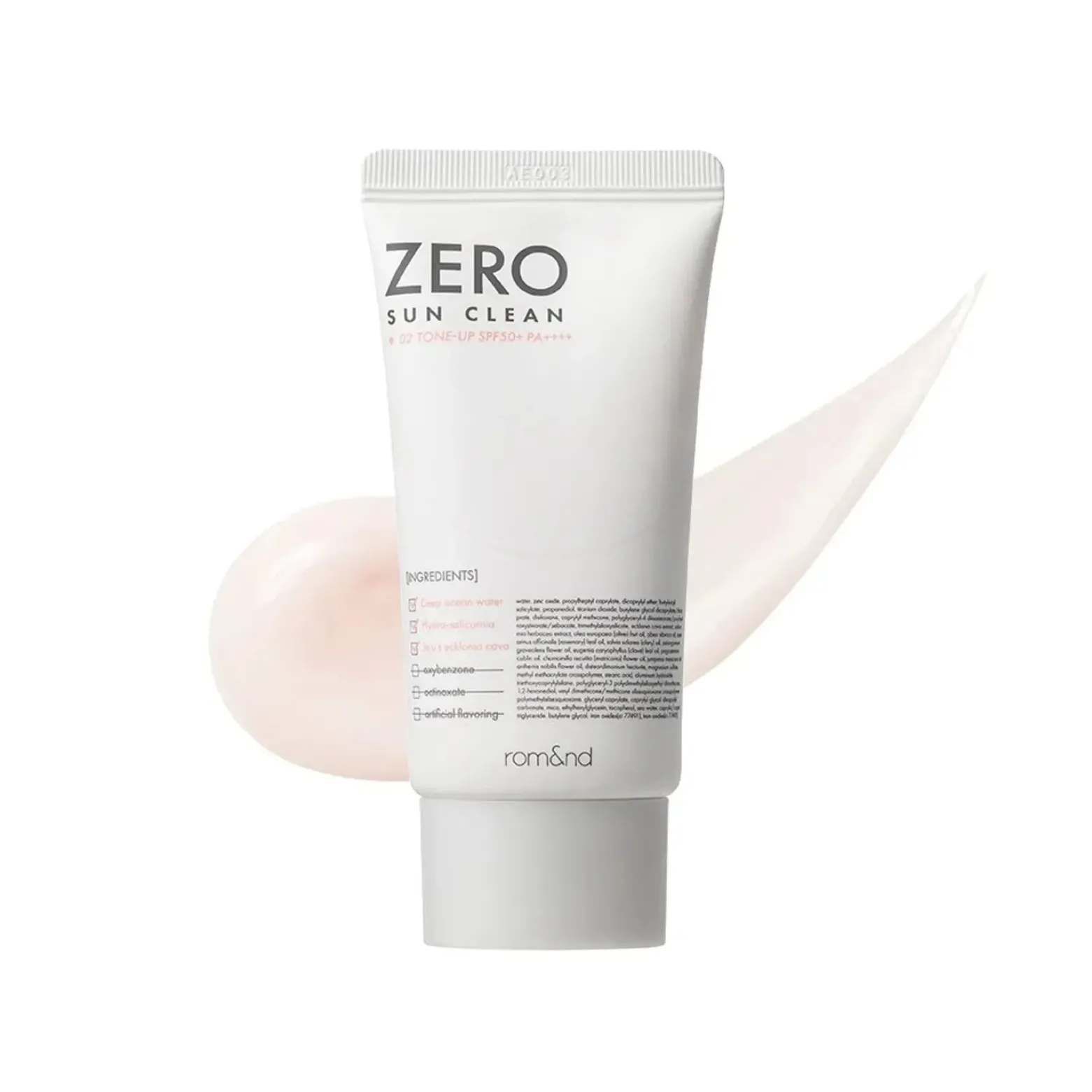 Romand Zero Sun Clean 02 Tone-Up SPF50+ 50ml (1.69floz)