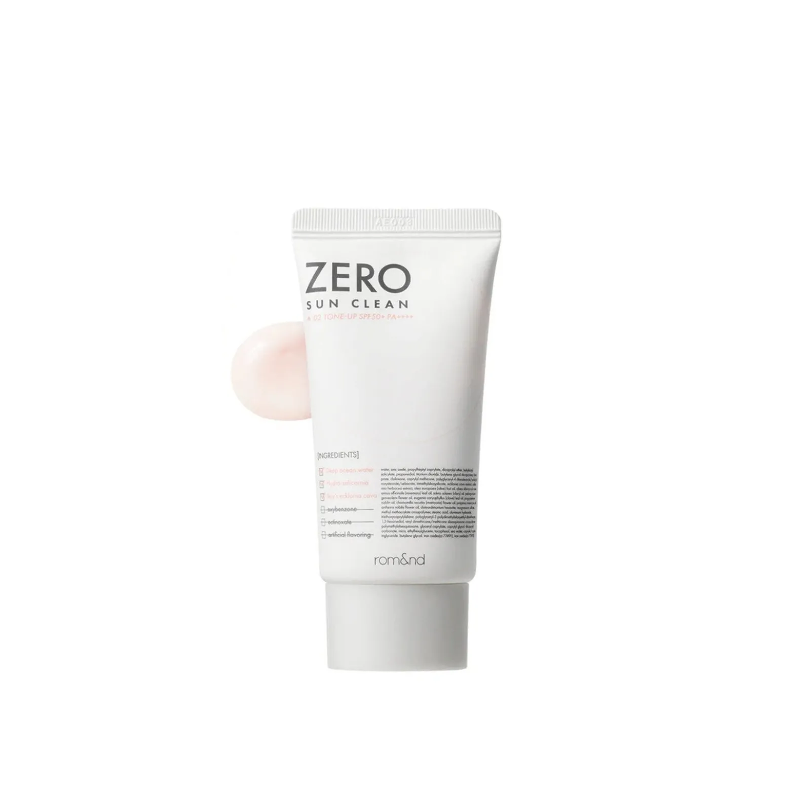 Romand Zero Sun Clean 02 Tone-Up SPF50+ 50ml (1.69floz)