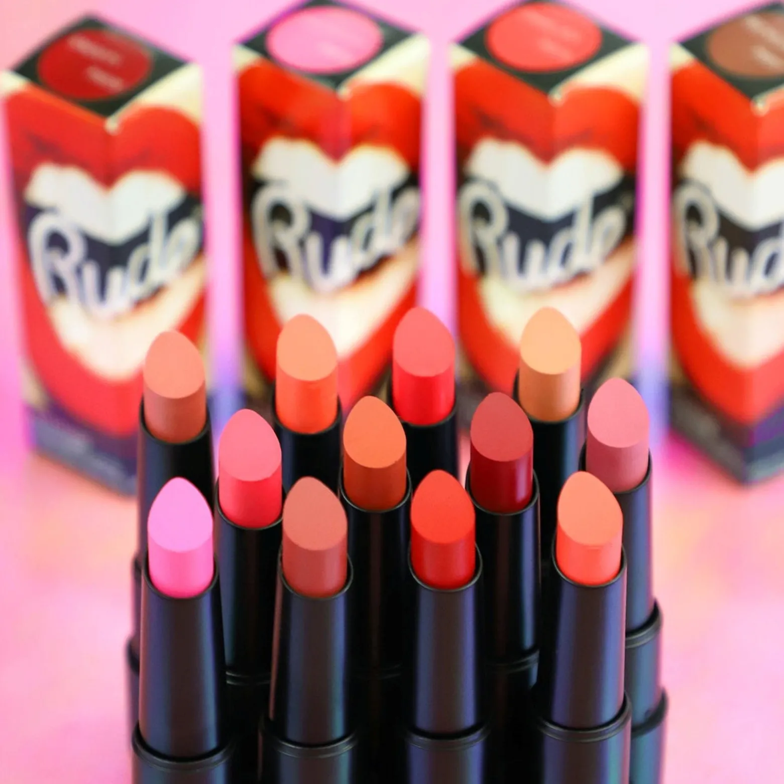 Rude Cosmetics Attitude Creamy Matte Lipstick Cheeky 2.5g (0.09oz)