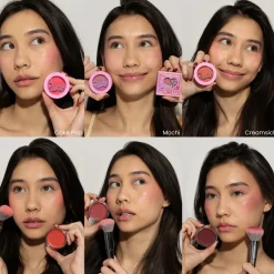 Rude Cosmetics Cream Puff Natural Blush Cake Pop 6g (0.21oz)