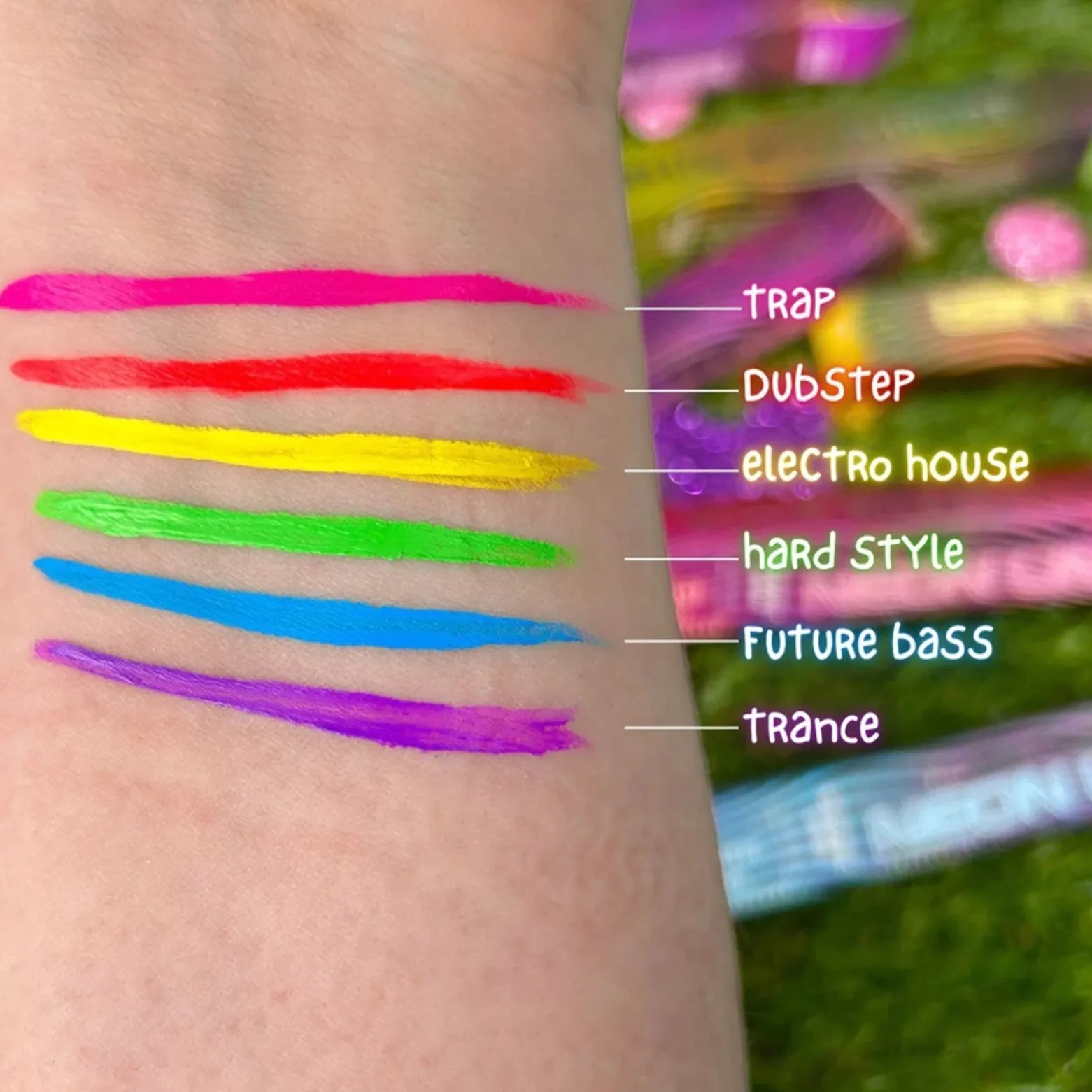 Rude Cosmetics EDM Collection Neon Liner Trance 3ml (0.1floz)