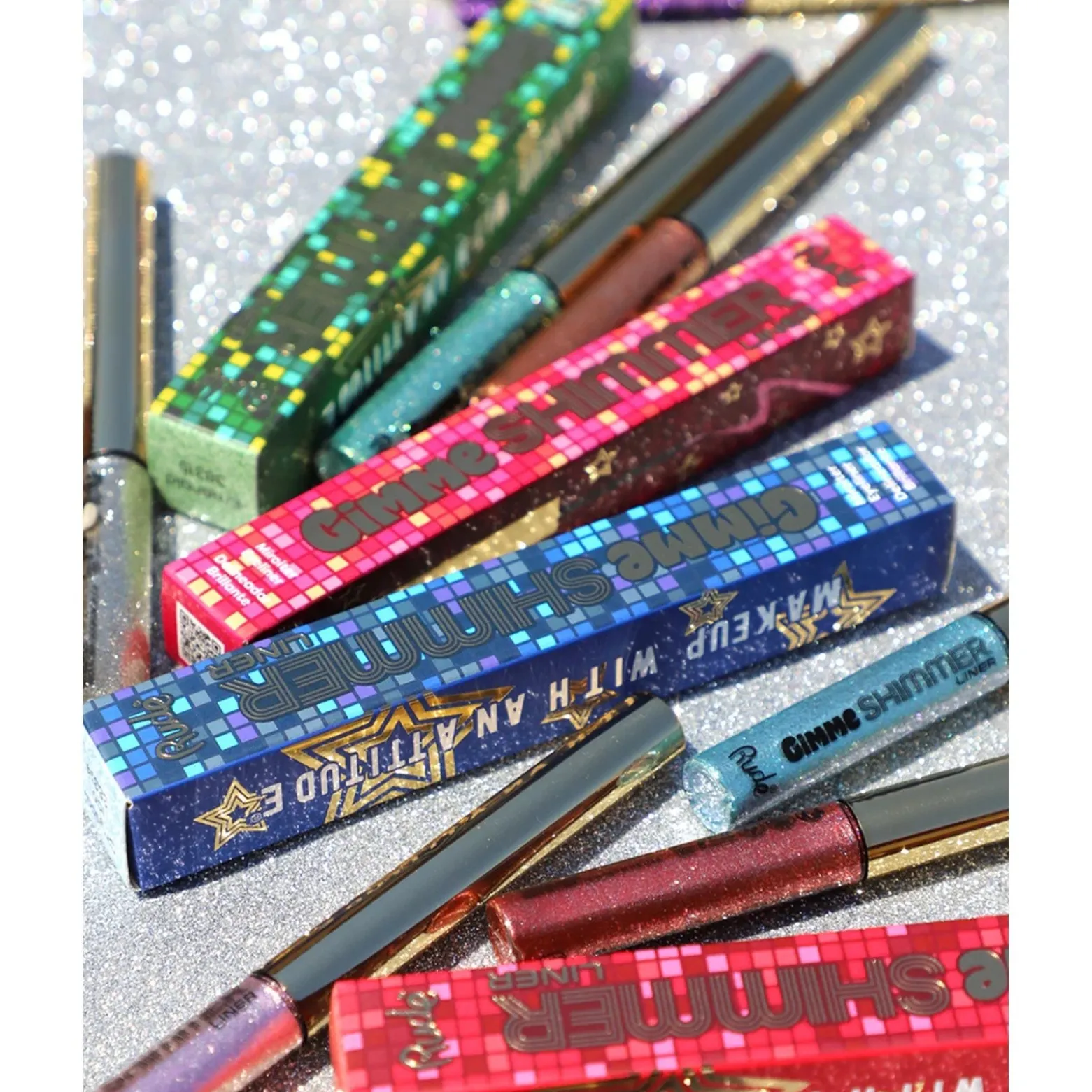 Rude Cosmetics Gimme Shimmer Liner Sugar Plum 2.5g (0.88oz)