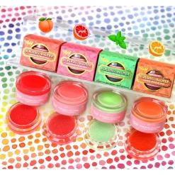 Rude Cosmetics Scrubski & Balmer Lip Exfoliator & Lip Balm Juicy Peach