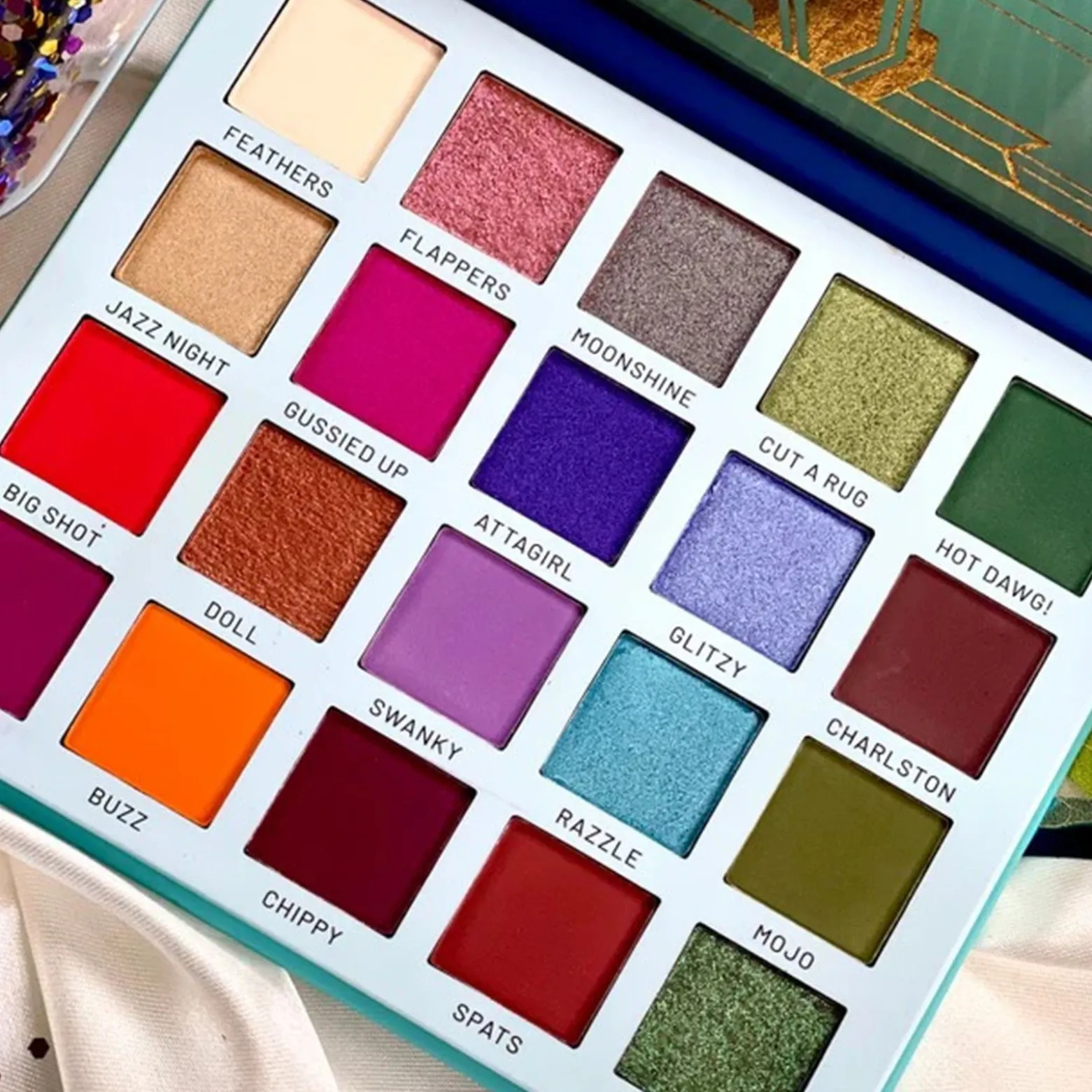 Rude Cosmetics The Roaring 20's Eyeshadow Palette Reckless