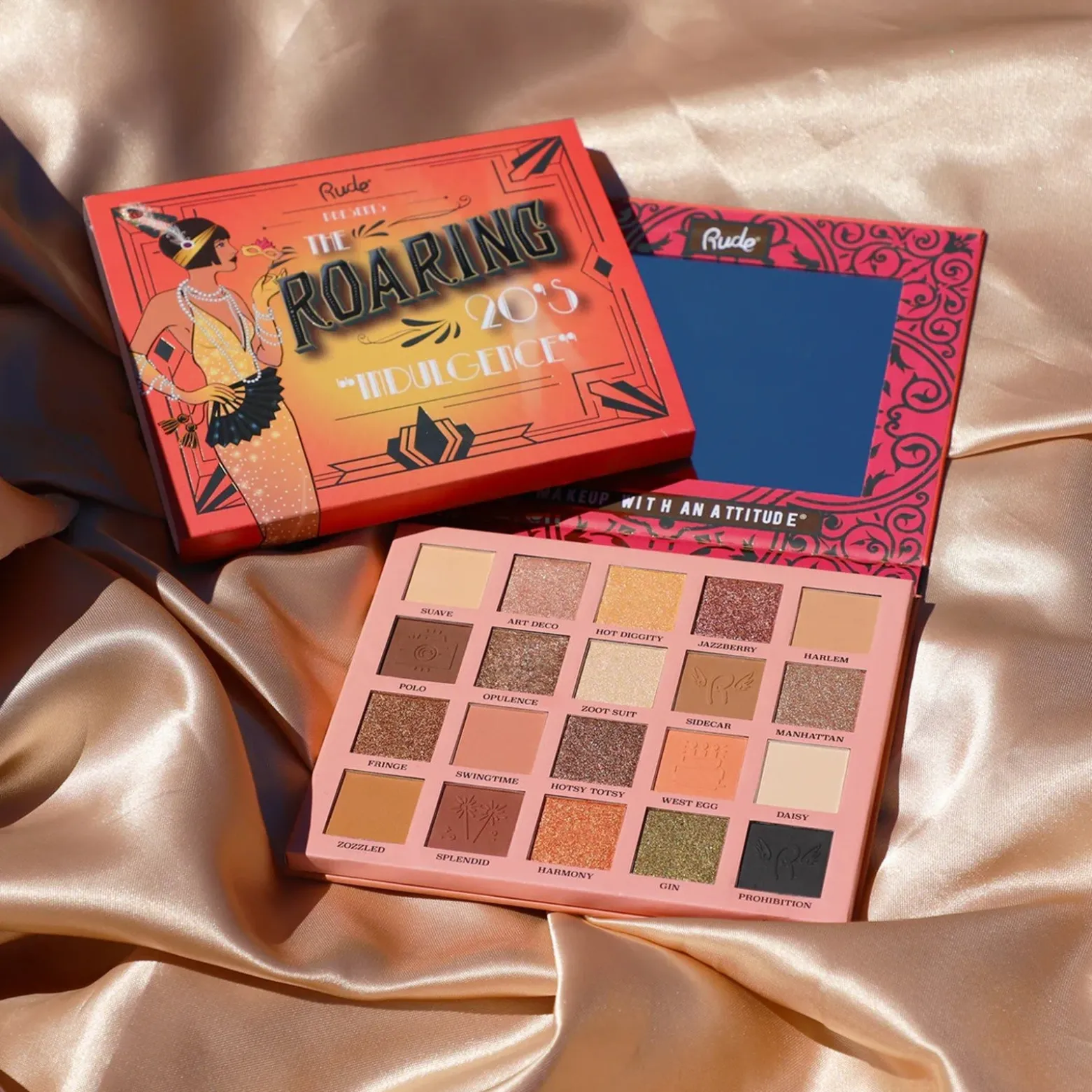 Rude Cosmetics The Roaring 20's Eyeshadow Palette Indulgence
