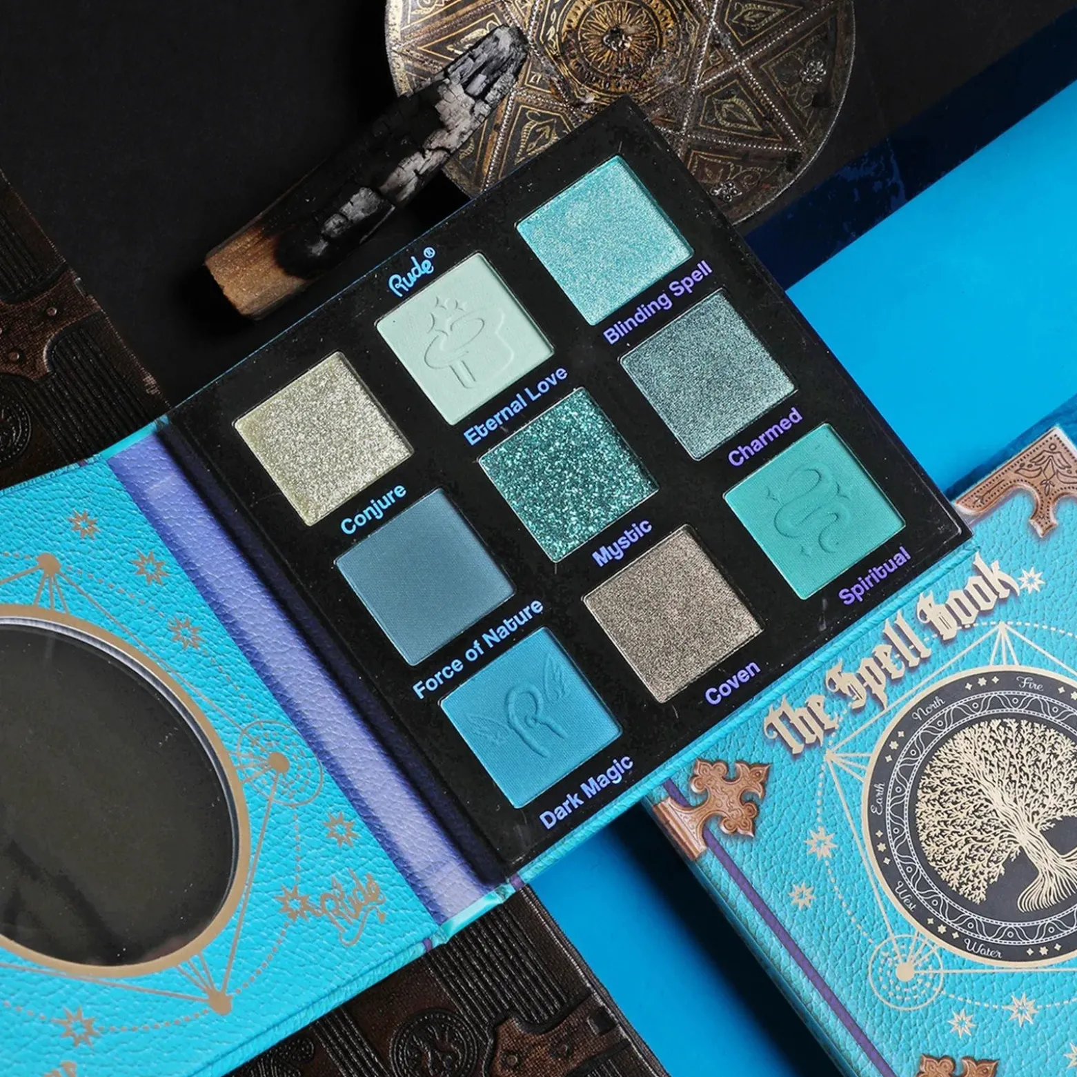 Rude Cosmetics The Spell Book Eyeshadow Palette Love