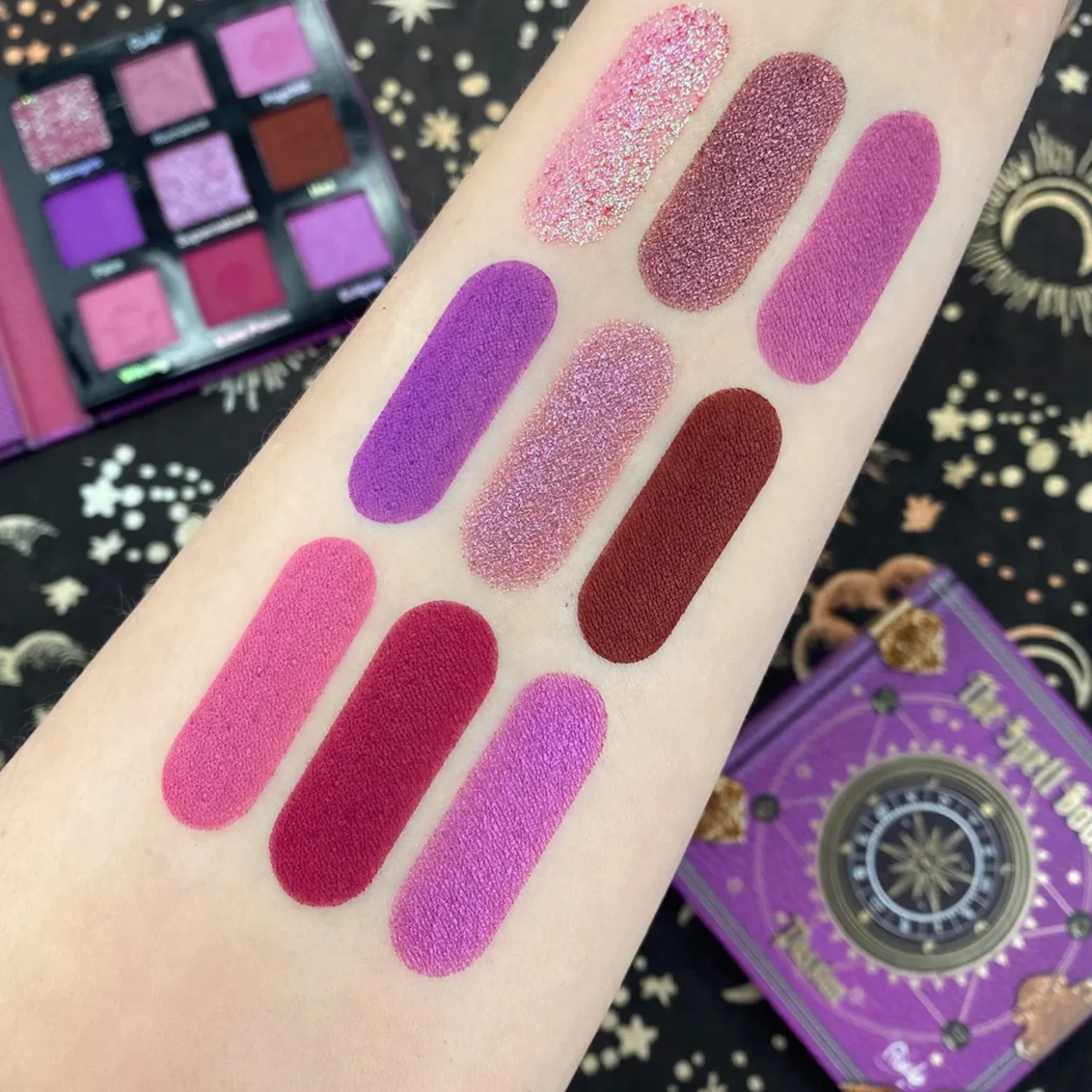 Rude Cosmetics The Spell Book Eyeshadow Palette Passion
