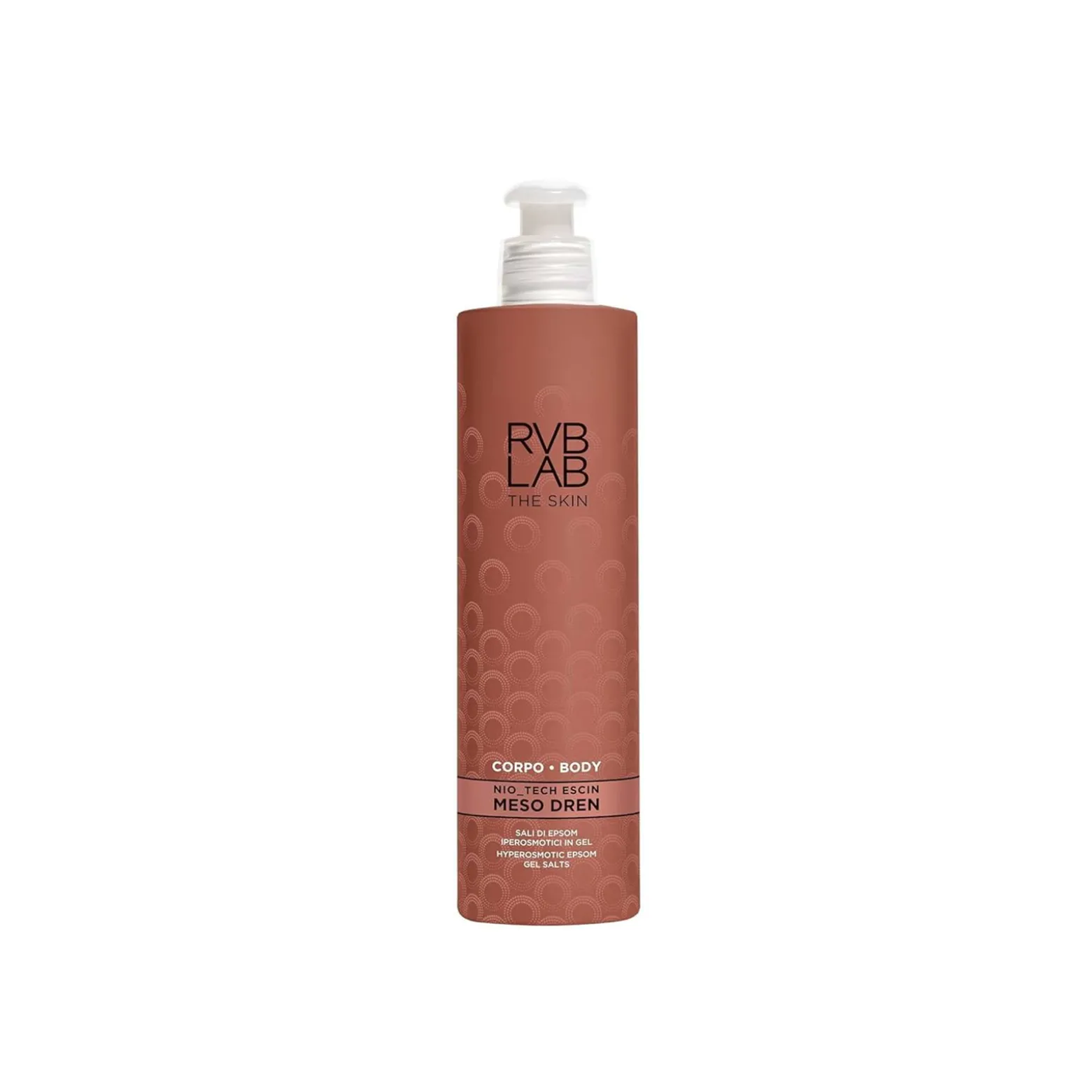 RVB LAB Meso Dren Hyperosmotic Body Gel Salts 250ml (8.5 fl oz)