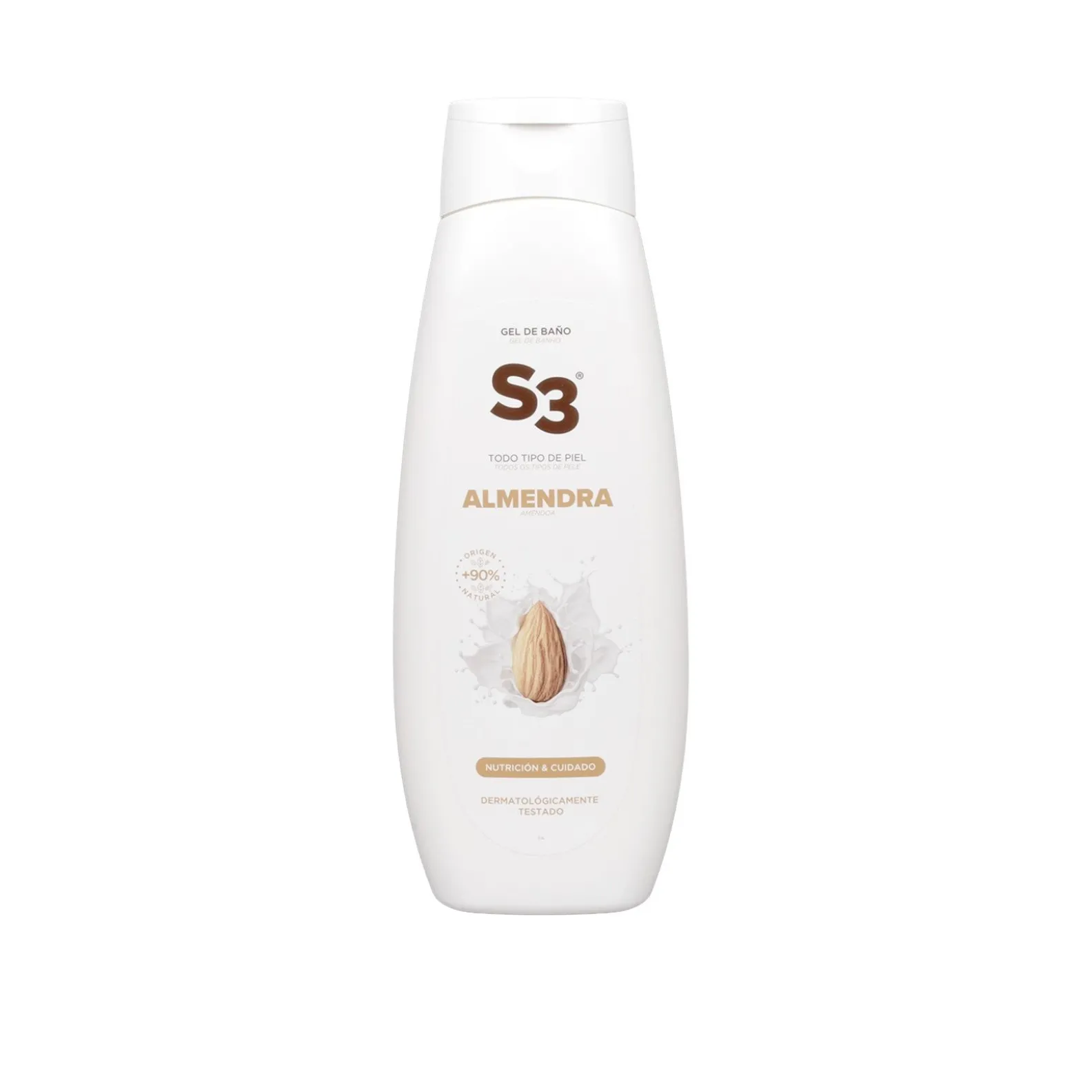 S3 Almond Shower Gel 650ml (21.9floz)