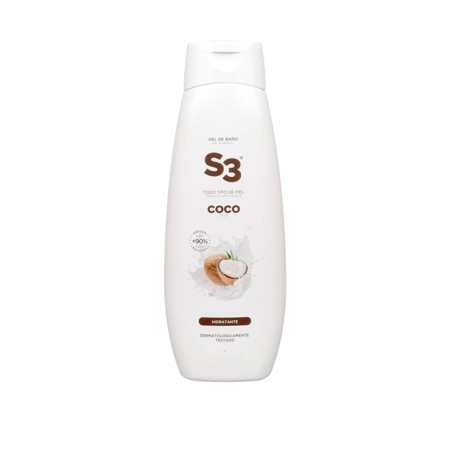 S3 Coconut Shower Gel 650ml (21.9floz)