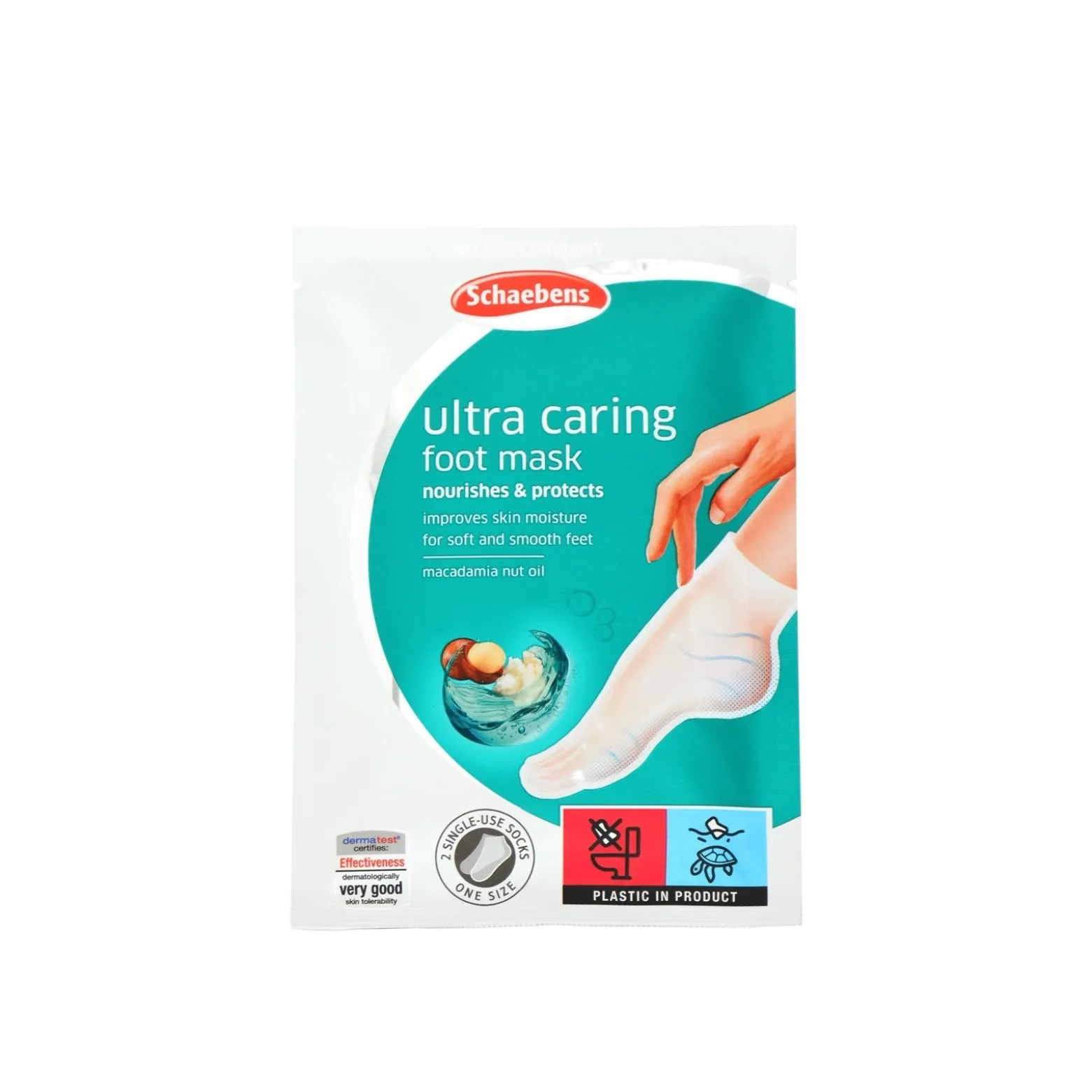 Schaebens Ultra Caring Foot Mask x1 Pair