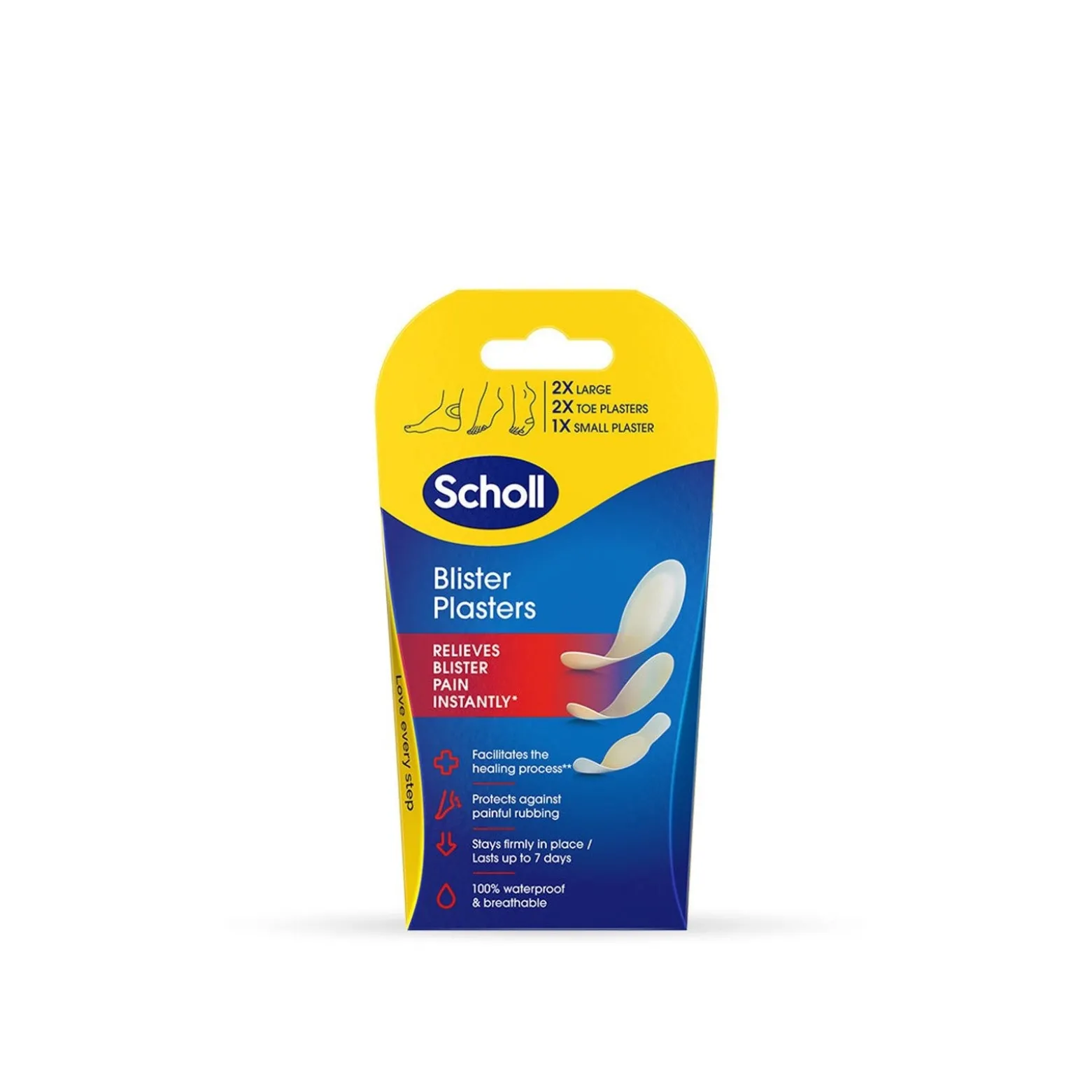 Scholl Mixed Blister Plasters x5
