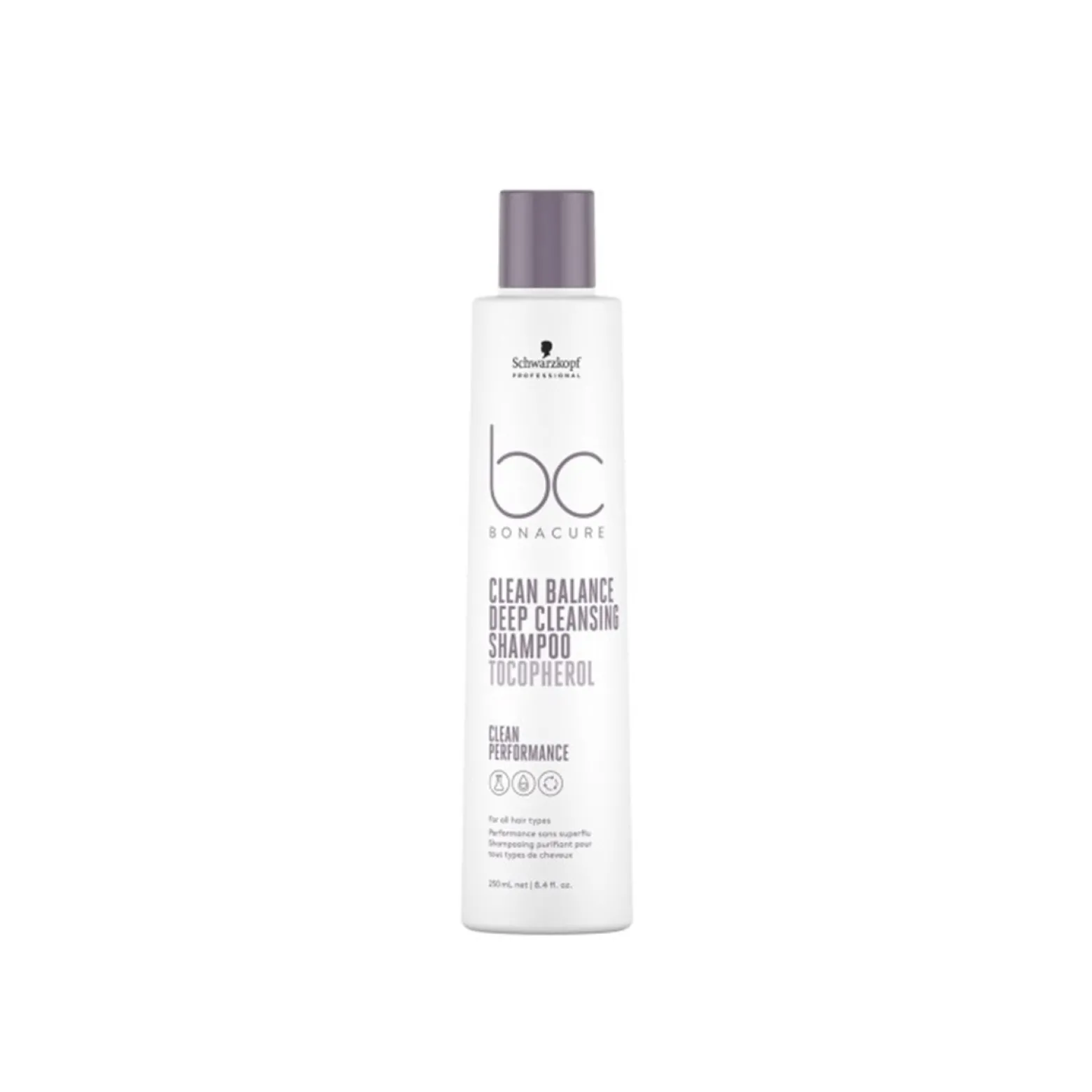 Schwarzkopf BC Clean Balance Deep Cleansing Tocopherol Shampoo 250ml (8.45fl oz)