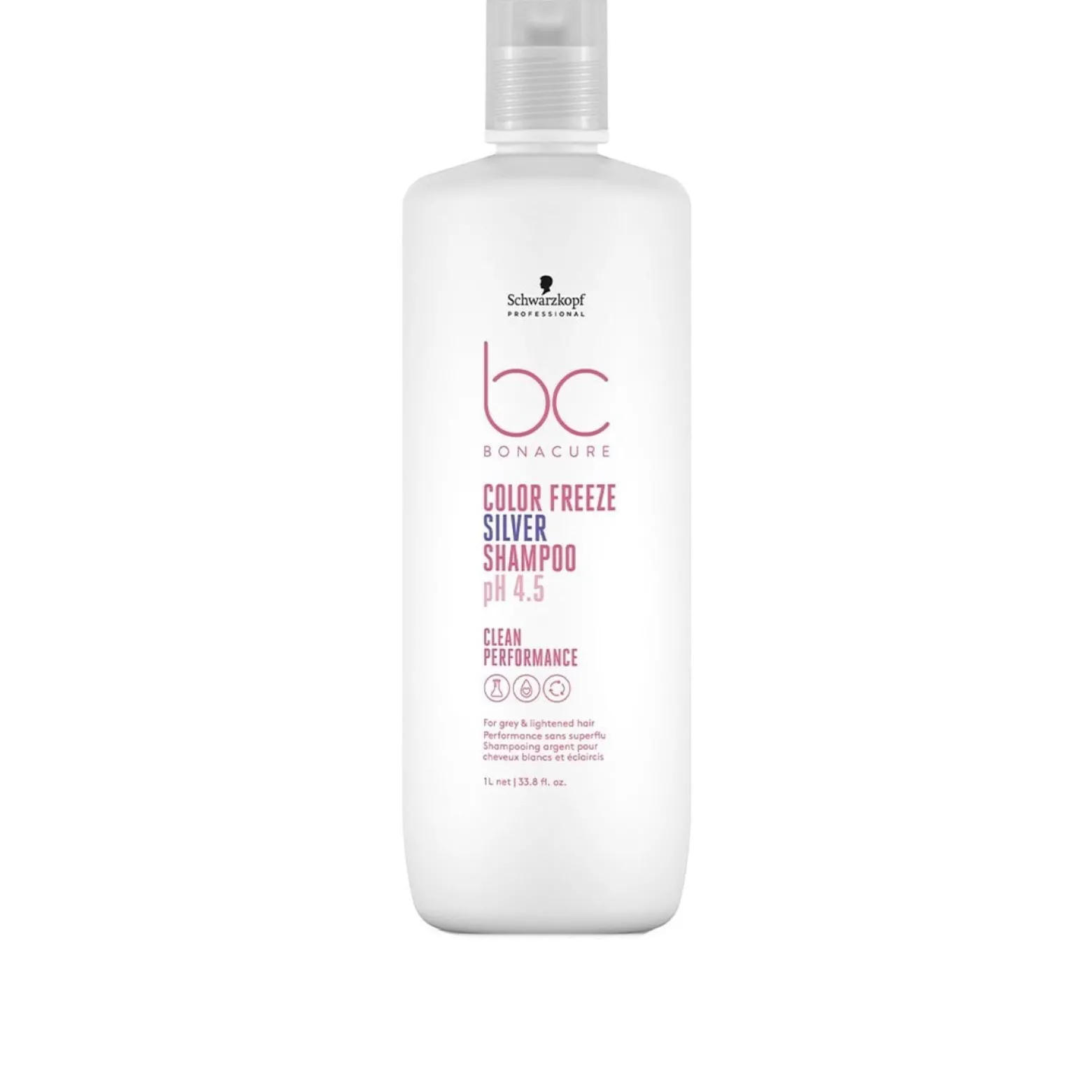 Schwarzkopf BC pH 4.5 Color Freeze Silver Shampoo 1L (33.81fl oz)