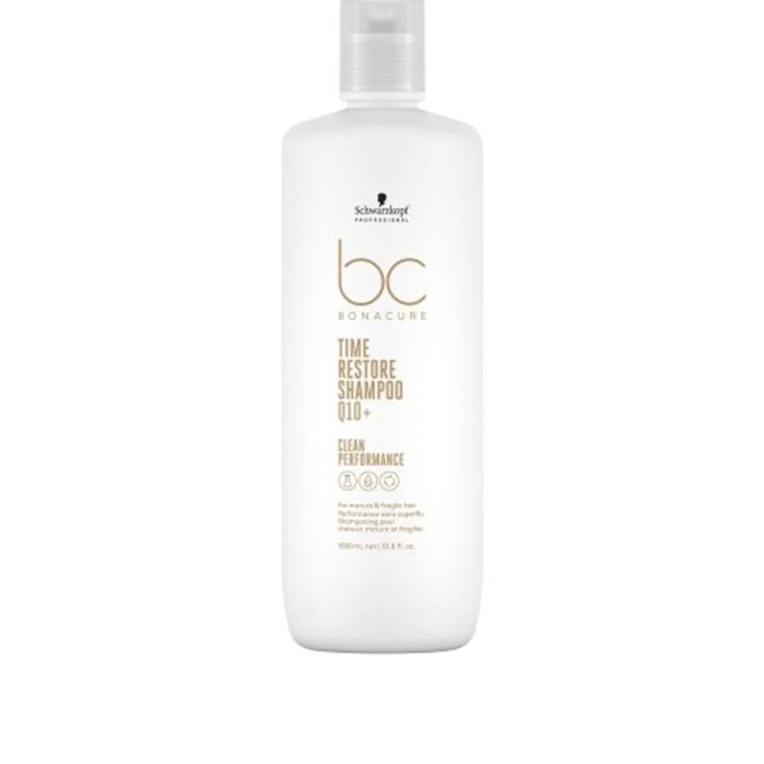 Schwarzkopf BC Q10+ Time Restore Shampoo 1L (33.81fl oz)