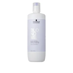 Schwarzkopf BLONDME Bond Repair Purple Shampoo 1L (33.8floz)