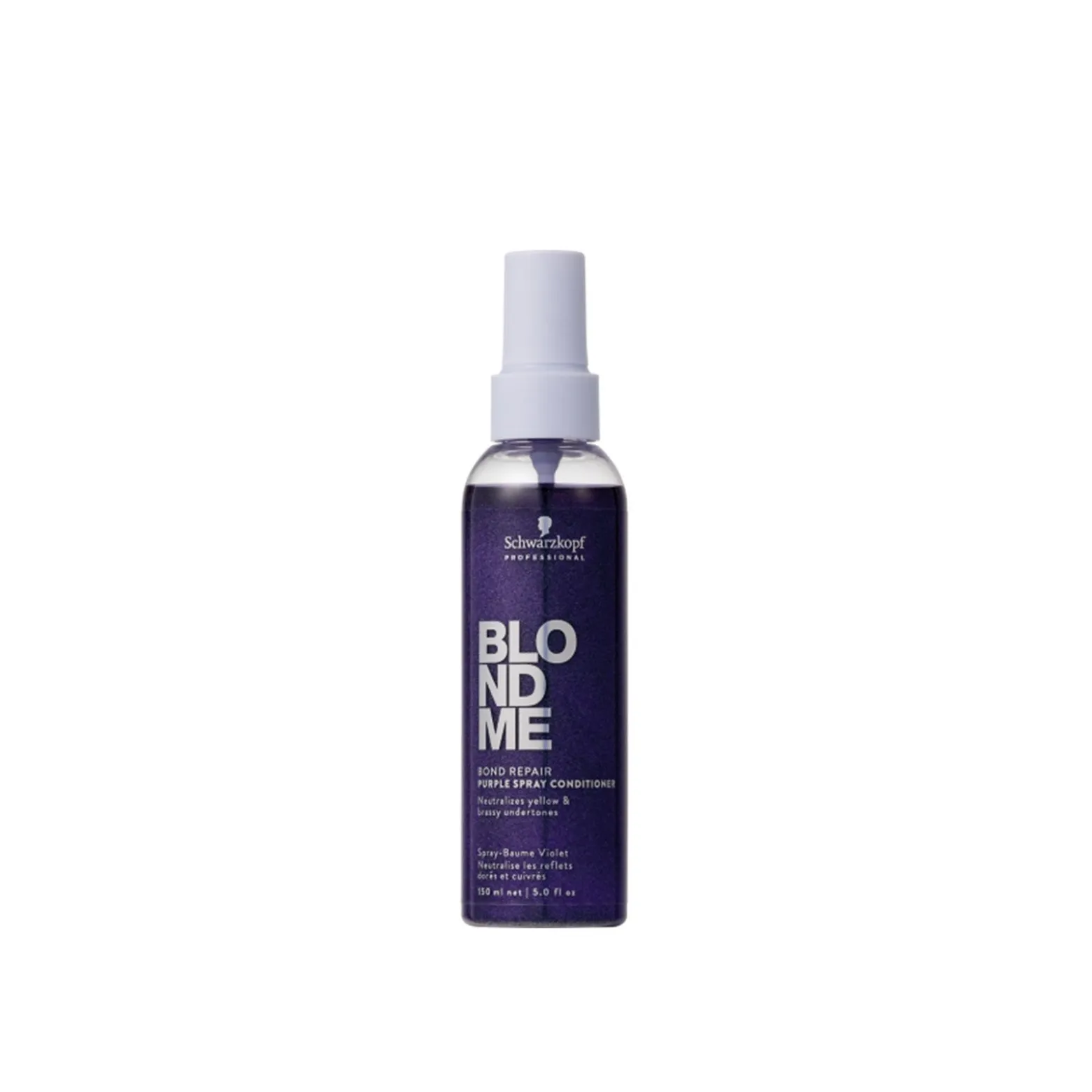 Schwarzkopf BLONDME Bond Repair Purple Spray Conditioner 150ml (5.0floz)