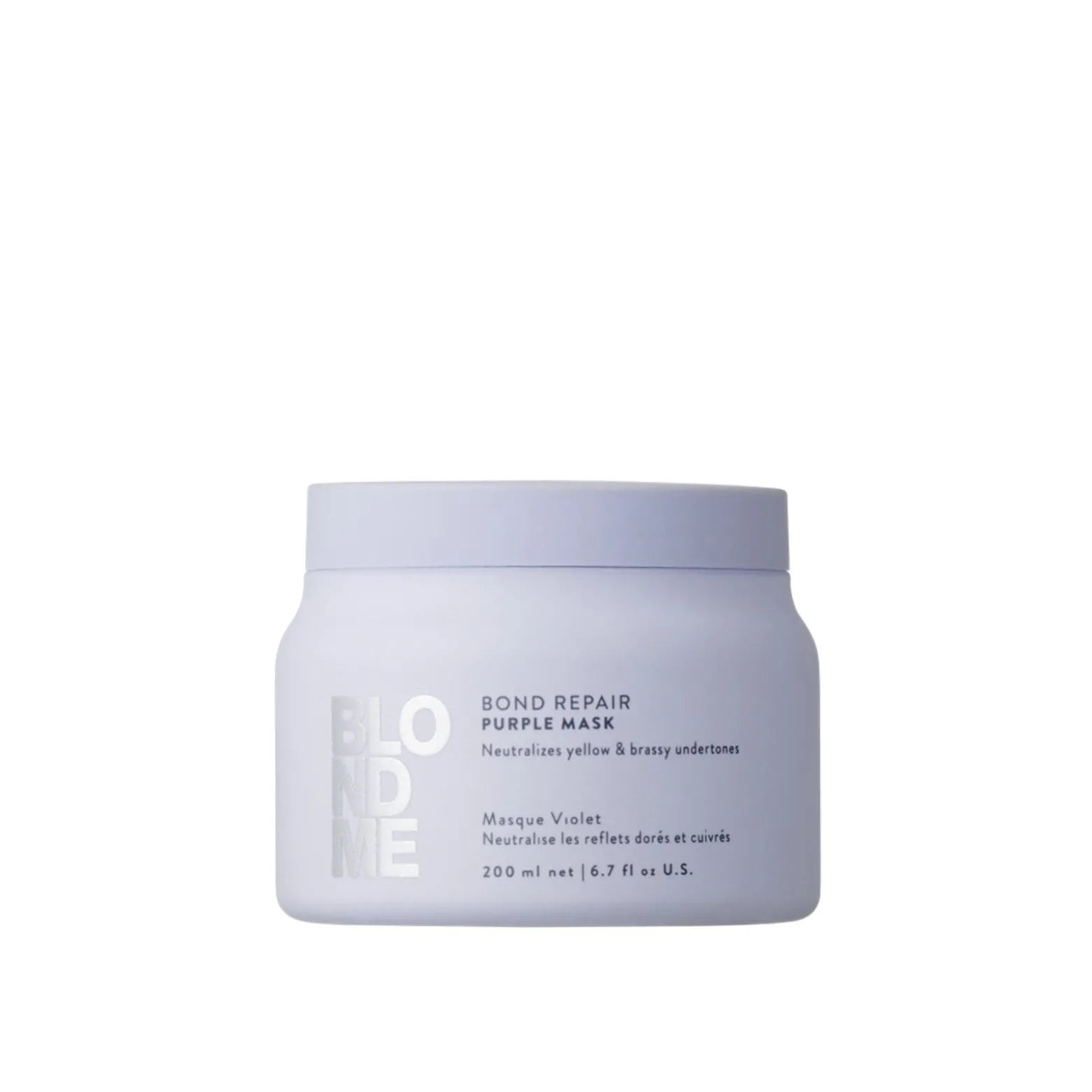 Schwarzkopf BLONDME Bond Repair Purple Mask 200ml (6.7floz)