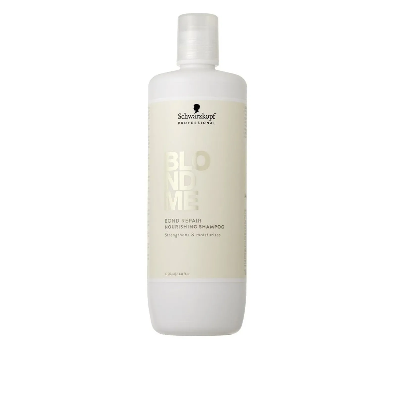 Schwarzkopf BLONDME Bond Repair Nourishing Shampoo 1L (33.8floz)