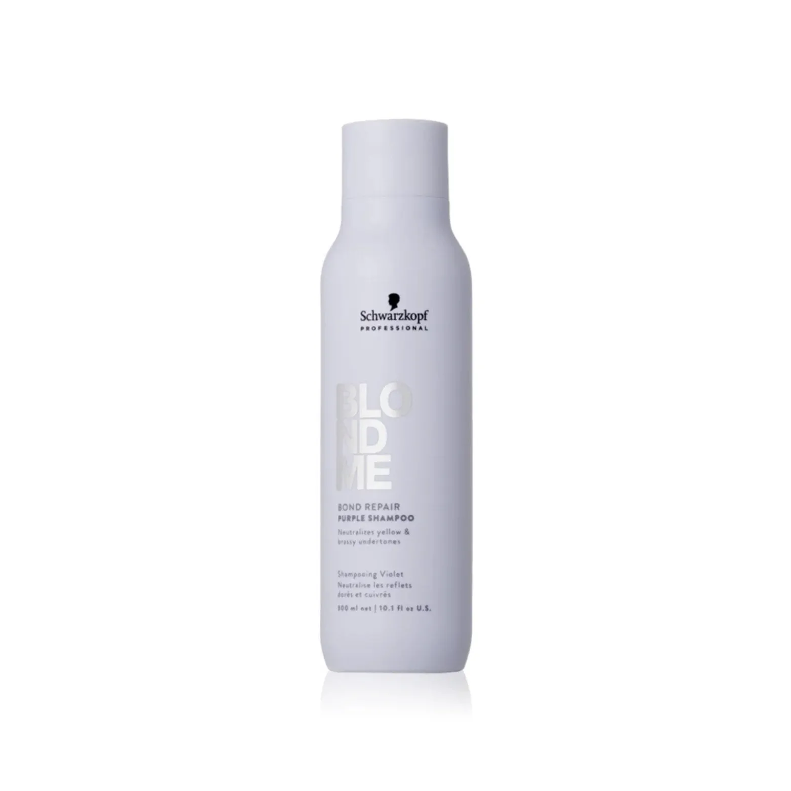 Schwarzkopf BLONDME Bond Repair Purple Shampoo 300ml (10.1floz)