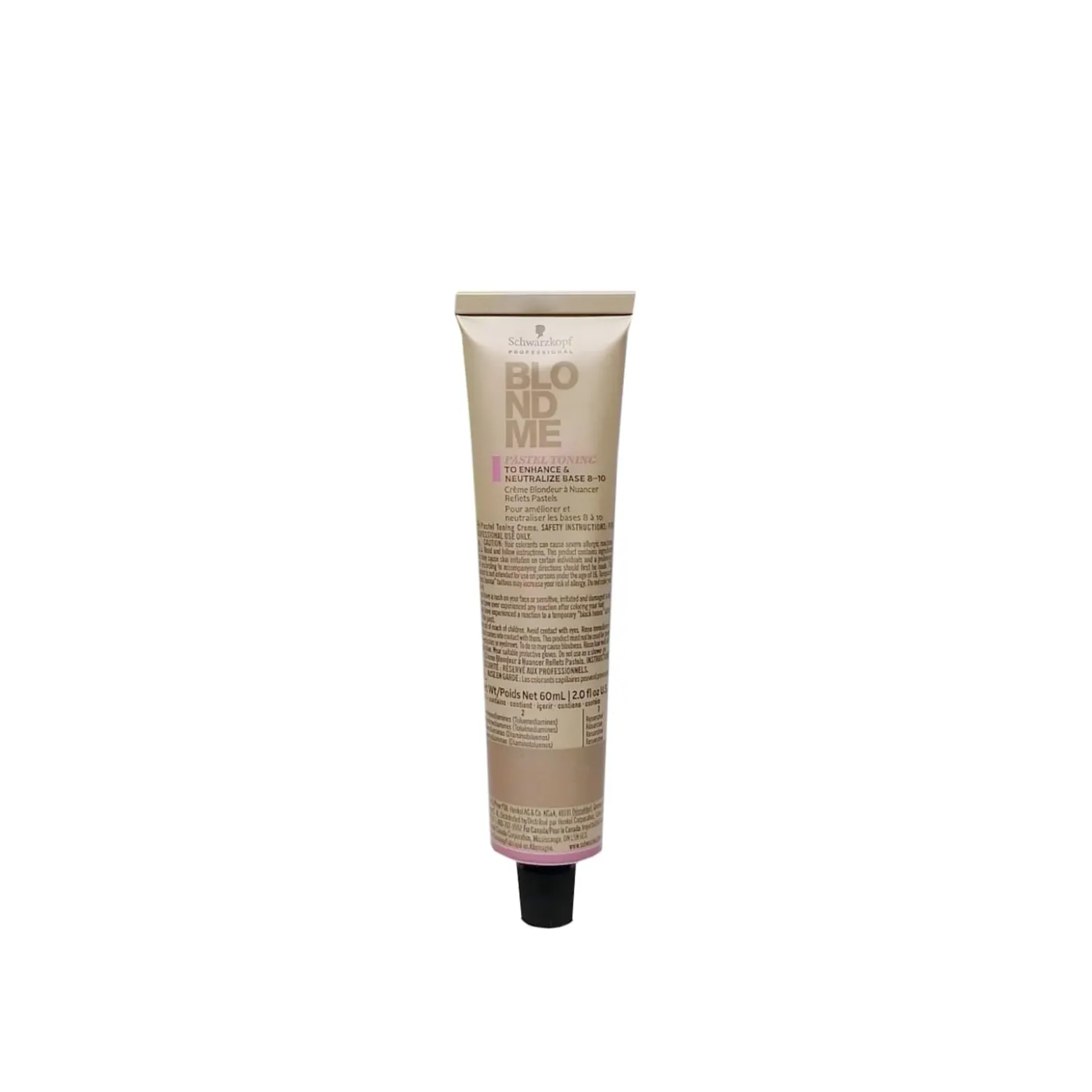 Schwarzkopf BLONDME Pastel Toning Creme T-Ice 60ml (2.0 fl oz)