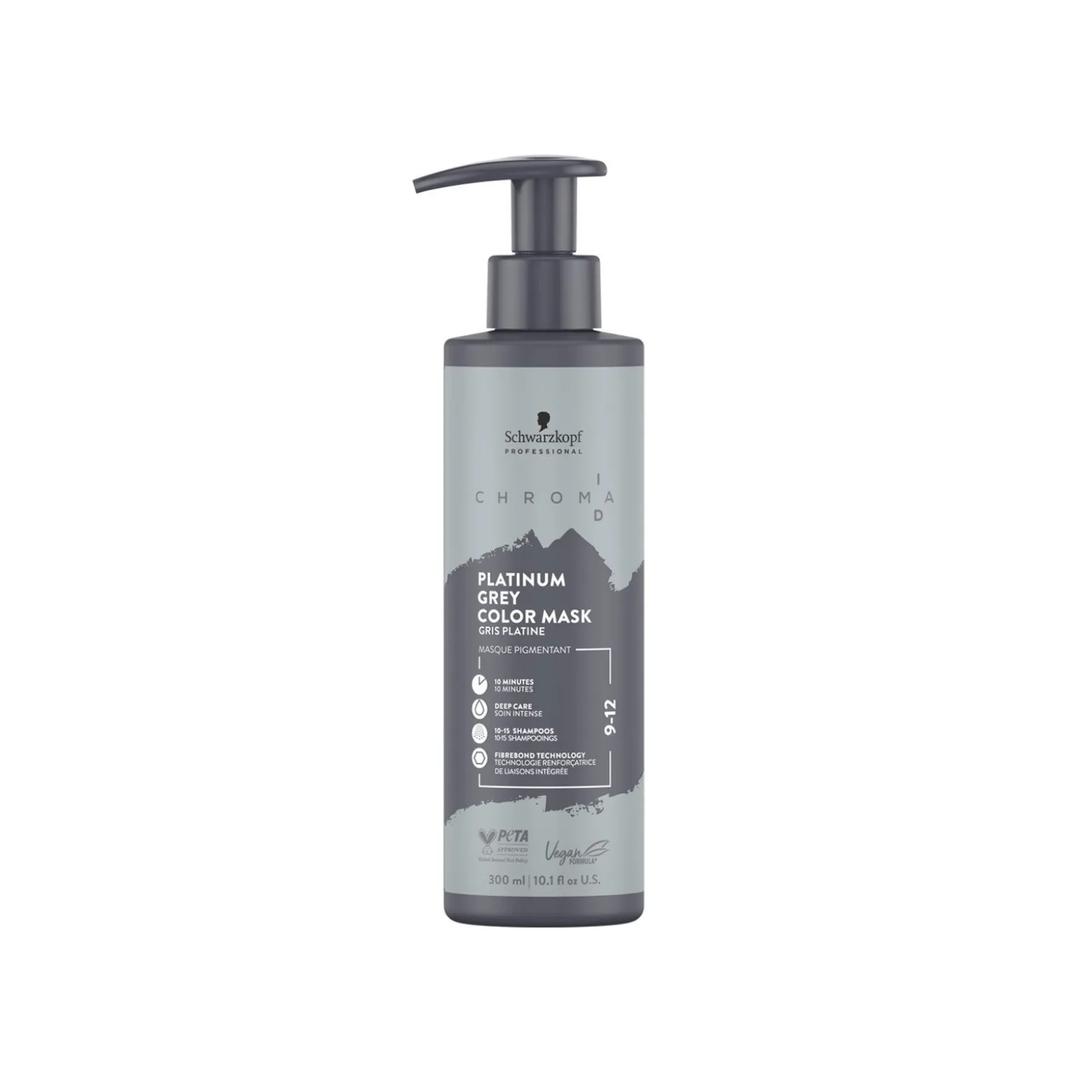 Schwarzkopf Chroma ID Bonding Color Mask 9-12 Platinum Grey 300ml (10.1floz)