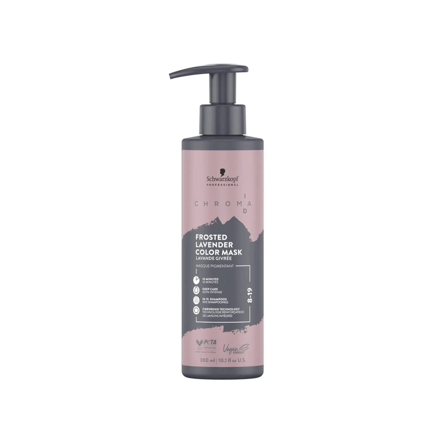 Schwarzkopf Chroma ID Bonding Color Mask 8-19 Frosted Lavender 300ml (10.1floz)