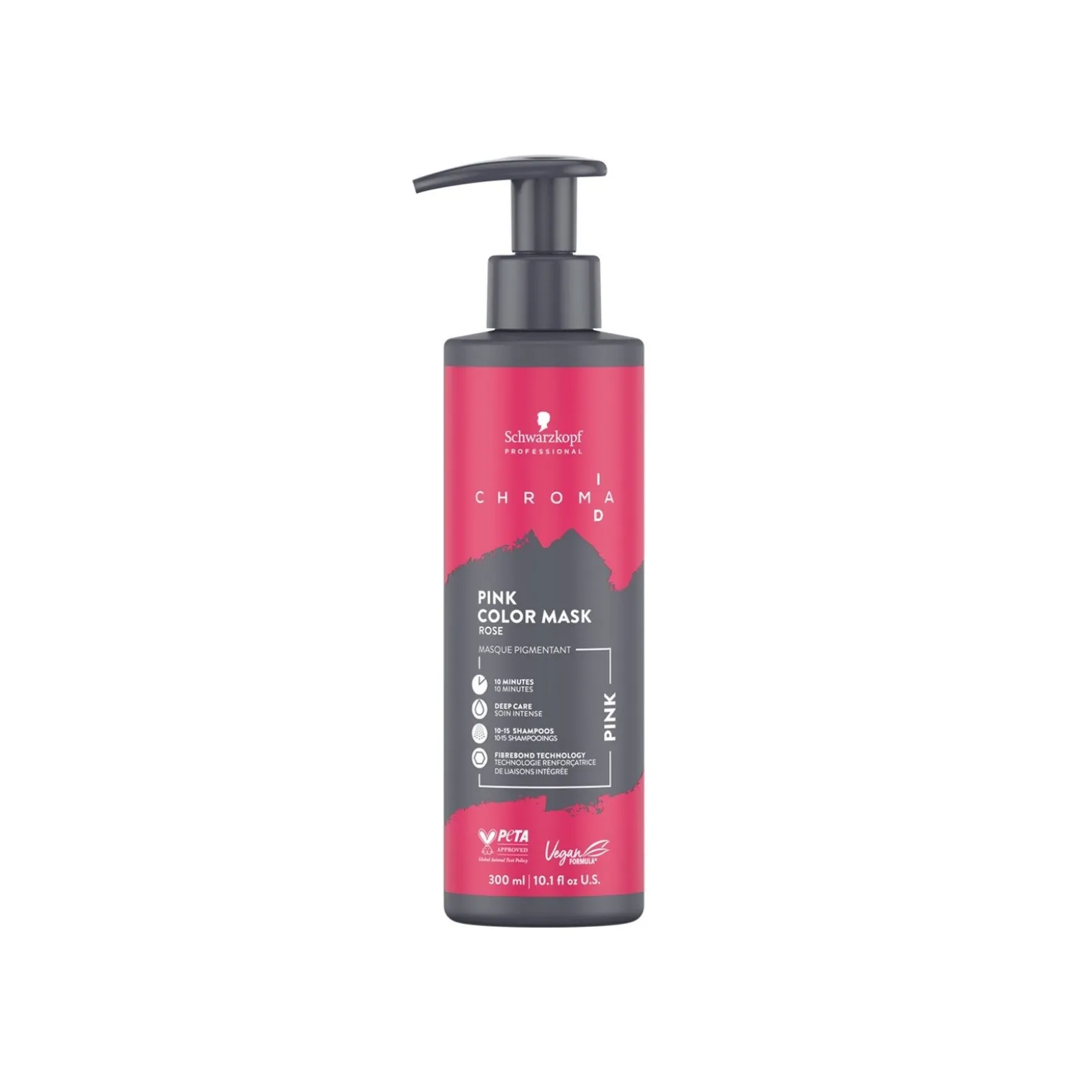 Schwarzkopf Chroma ID Bonding Color Mask Pink 300ml (10.1floz)