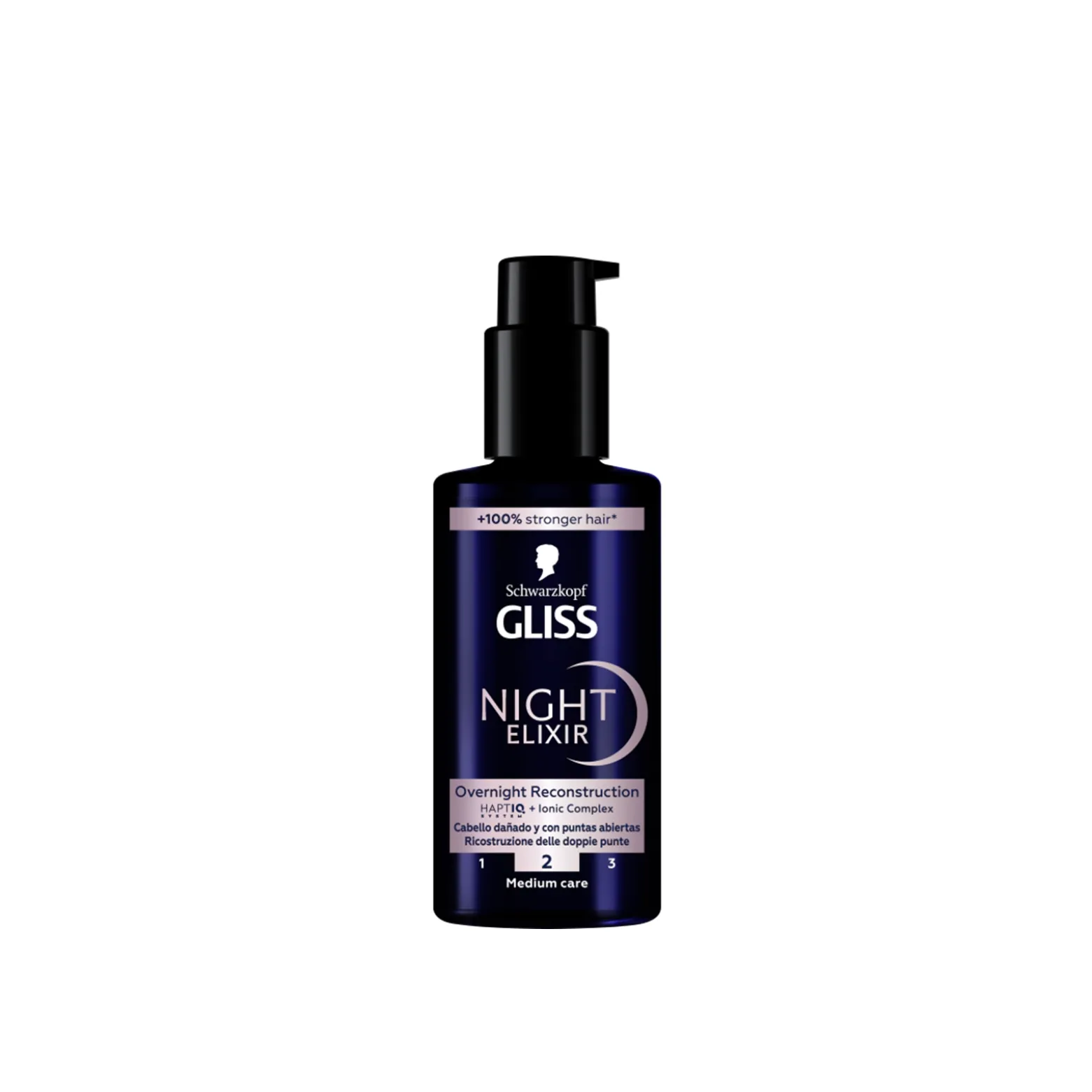 Schwarzkopf Gliss Night Elixir Overnight Reconstruction 100ml (3.38floz)