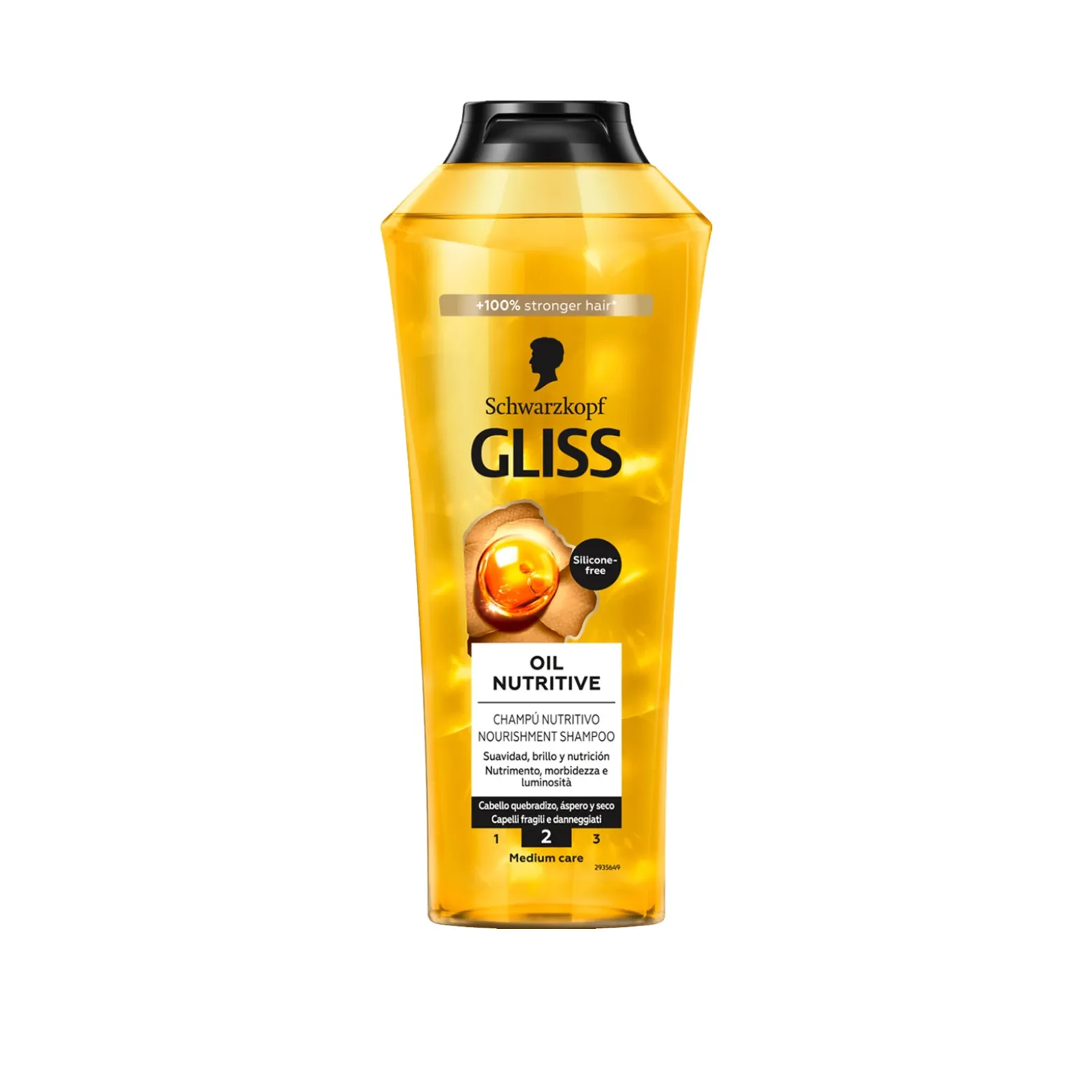 Schwarzkopf Gliss Oil Nutritive Nourishing Shampoo 400ml (13.52floz)