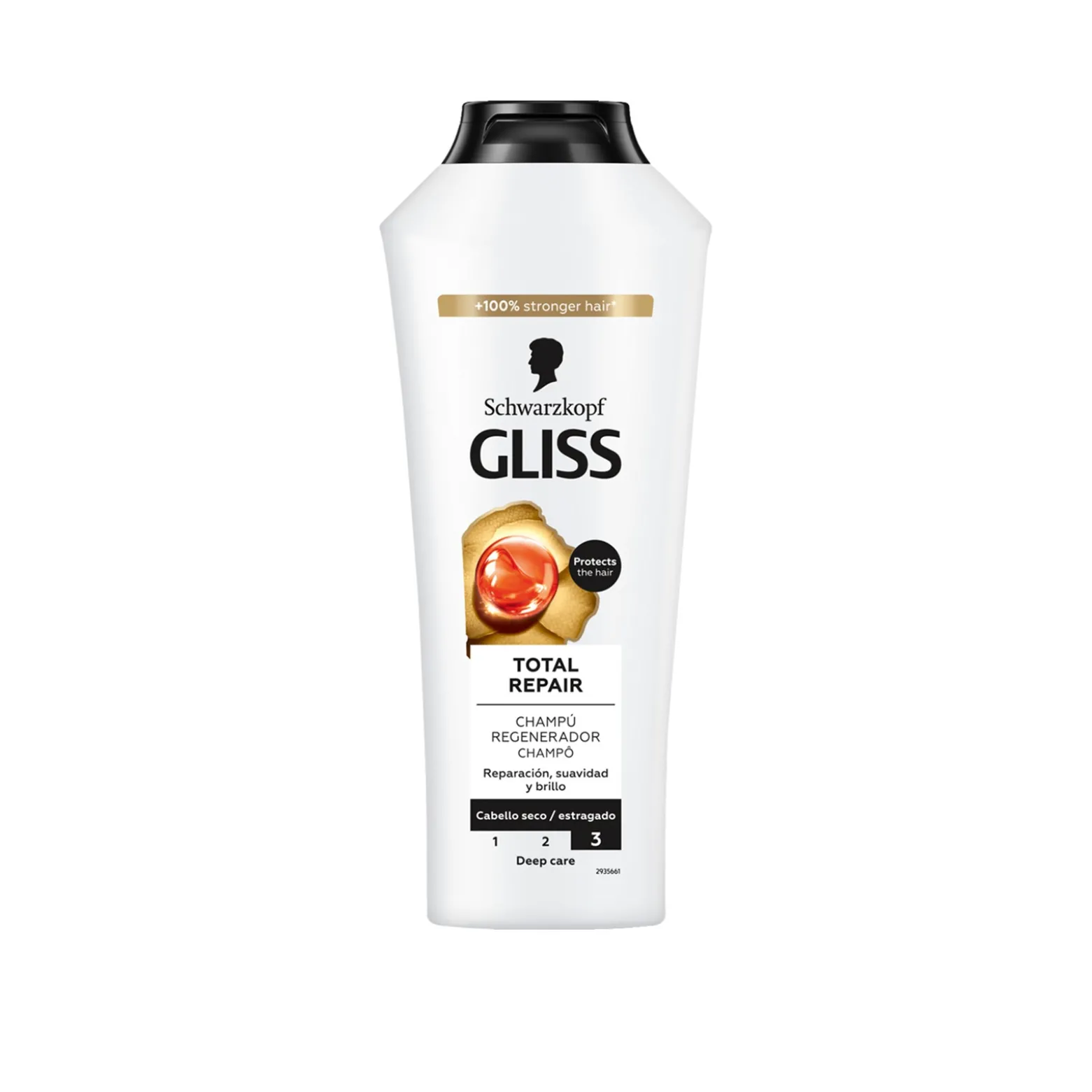 Schwarzkopf Gliss Total Repair Shampoo 400ml (13.52floz)