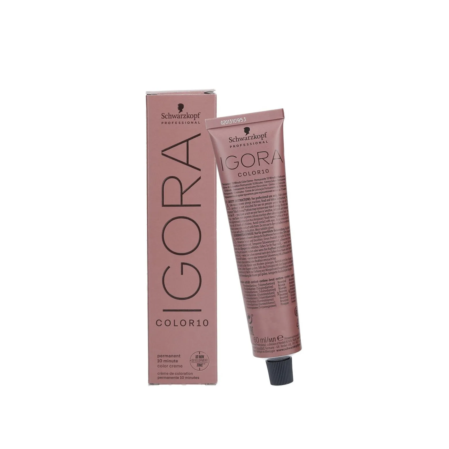 Schwarzkopf Igora Color10 Permanent 10 Minute Color Creme 5-12 Light Brown Cendré Ash 60ml (2.02 fl oz)