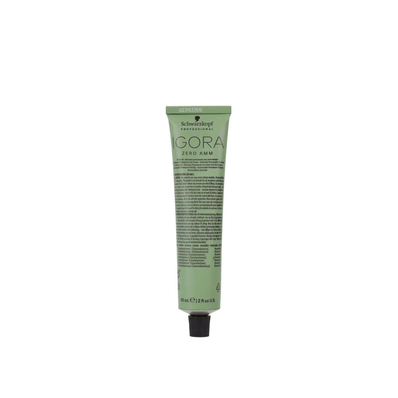 Schwarzkopf Igora Zero AMM 8-0 Light Blonde Natural 60ml (2 fl oz)
