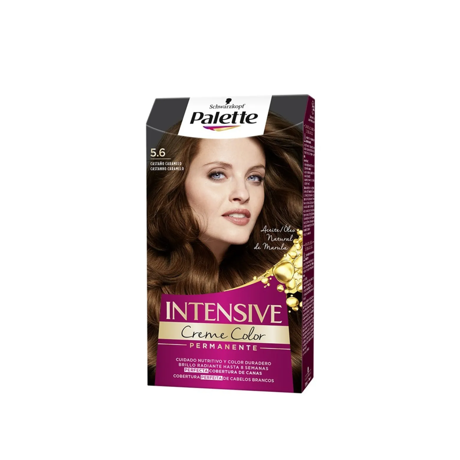 Schwarzkopf Palette Intensive Creme Color Permanent Hair Dye 5.6 Caramel Brown
