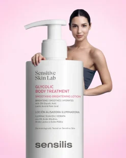 Sensilis Glycolic Body Treatment Smoothing Brightening Lotion 200ml (6.8floz)