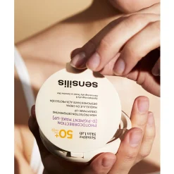 Sensilis Photocorrection [D-Pigment Makeup] High Protection Depigmenting Cream Makeup SPF50+ 03 Bronze 10g (0.35oz)