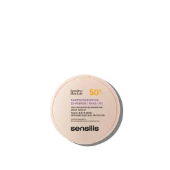 Sensilis Photocorrection [D-Pigment Makeup] High Protection Depigmenting Cream Makeup SPF50+ 01 Natural Rose 10g (0.35oz)