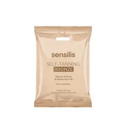 Sensilis Self-Tanning Face Towelettes Bronze x6