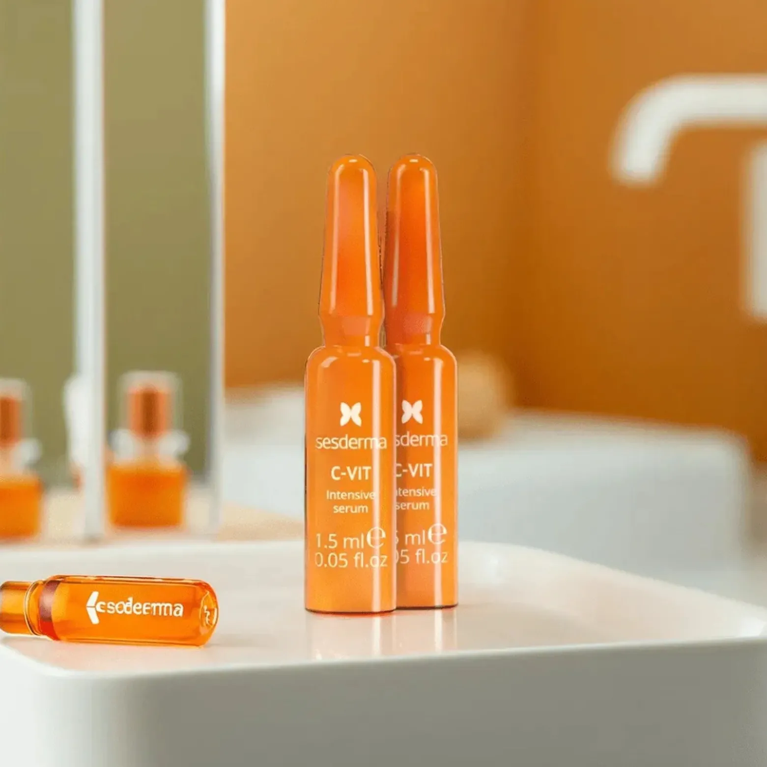 Sesderma C-Vit Intensive Serum Ampoules 10x1.5ml (10x0.05floz)