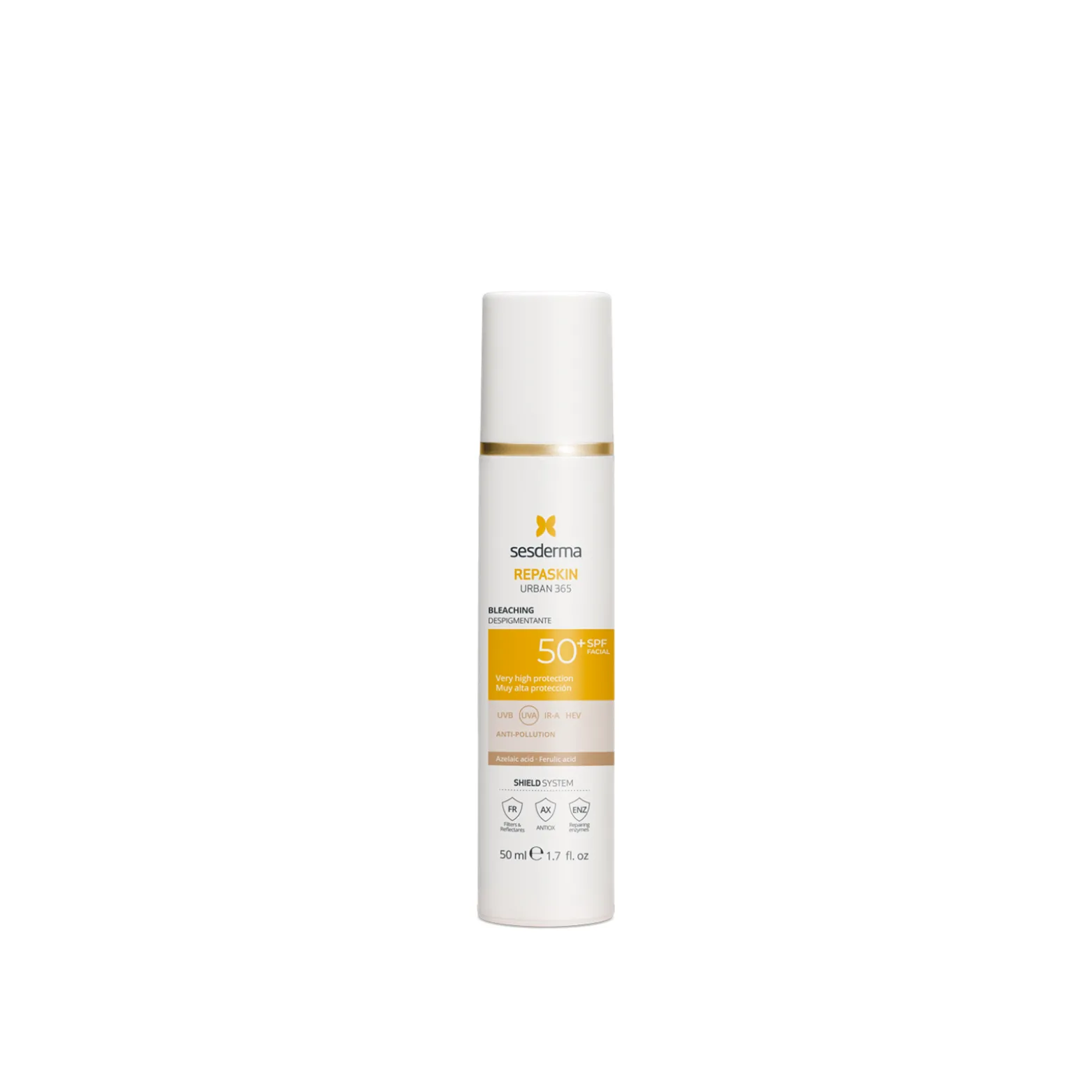 Sesderma Repaskin Urban 365 Bleaching Facial Sunscreen SPF50+ 50ml (1.7floz)