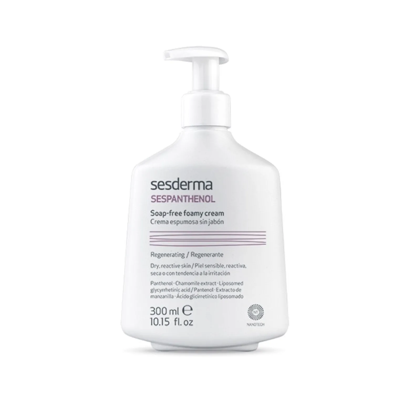 Sesderma Sespanthenol Soap-free Foamy Cream 300ml (10.14fl oz)