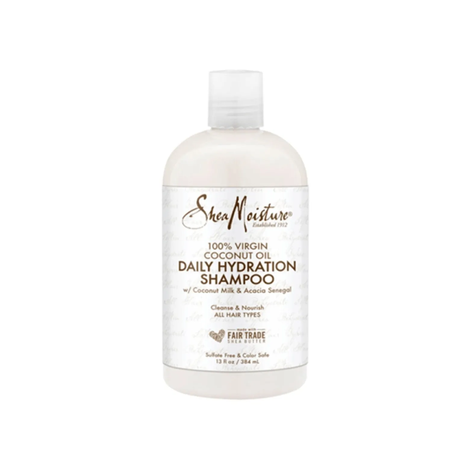 Shea Moisture Daily Hydration Shampoo 100% Virgin Coconut Oil 384ml (13floz)